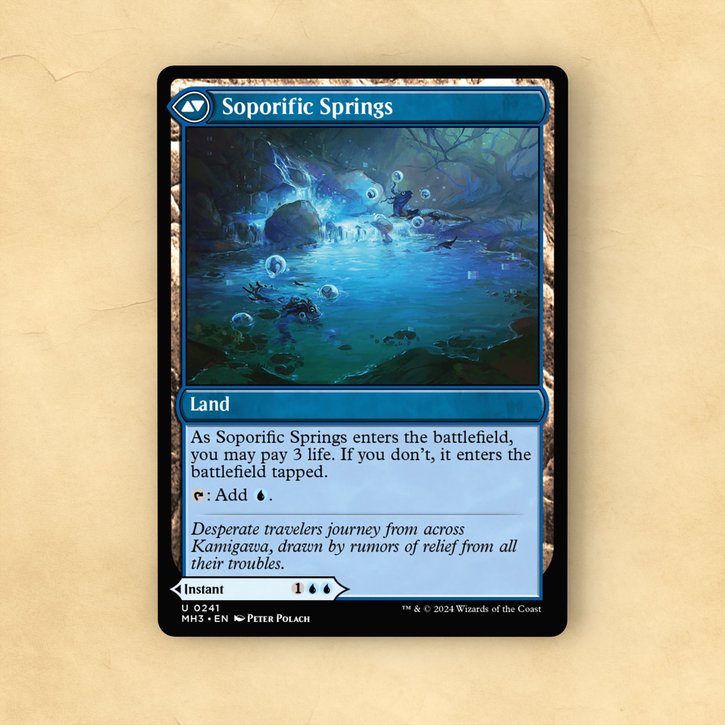 Soporific Springs MTG Proxy