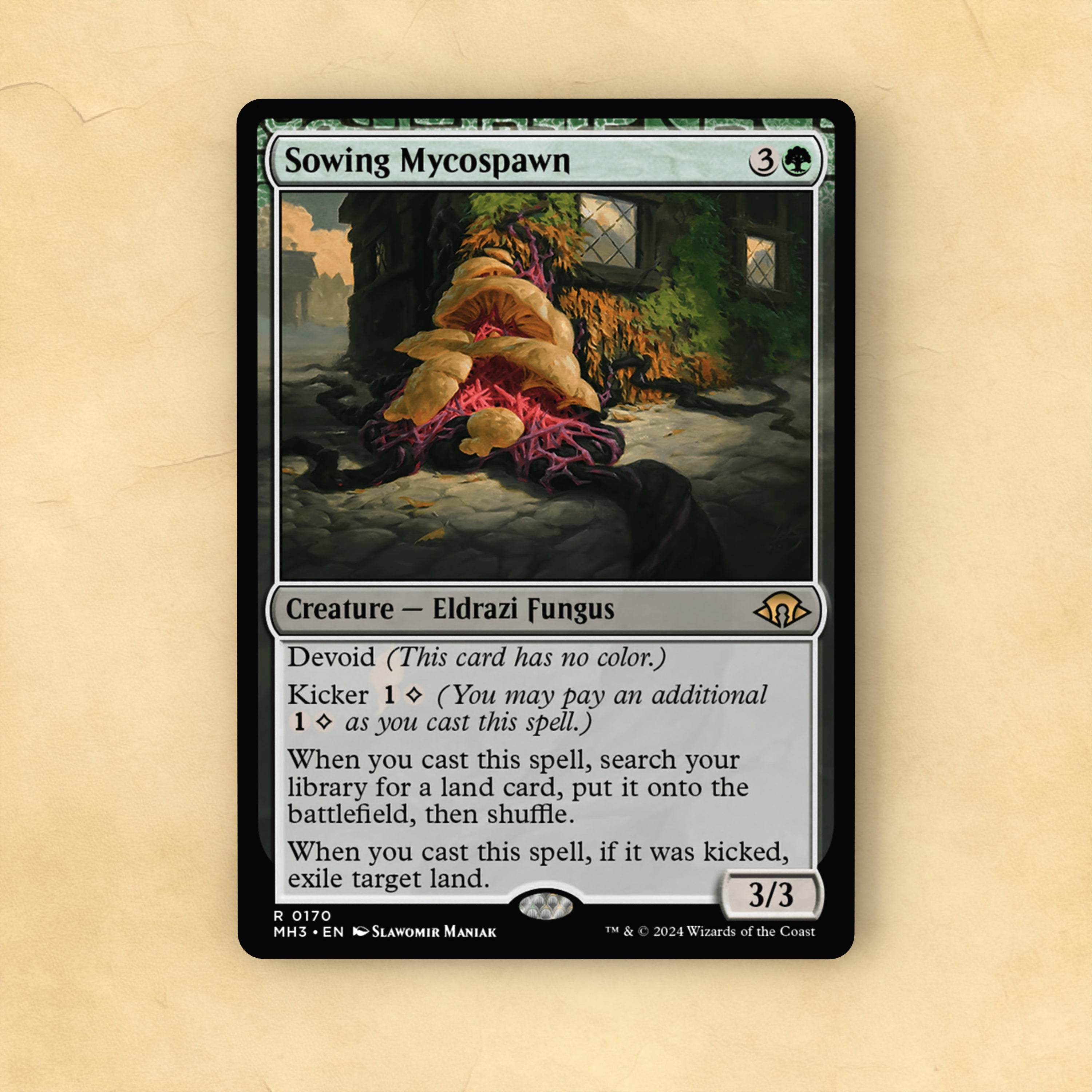 Sowing Mycospawn MTG Proxy