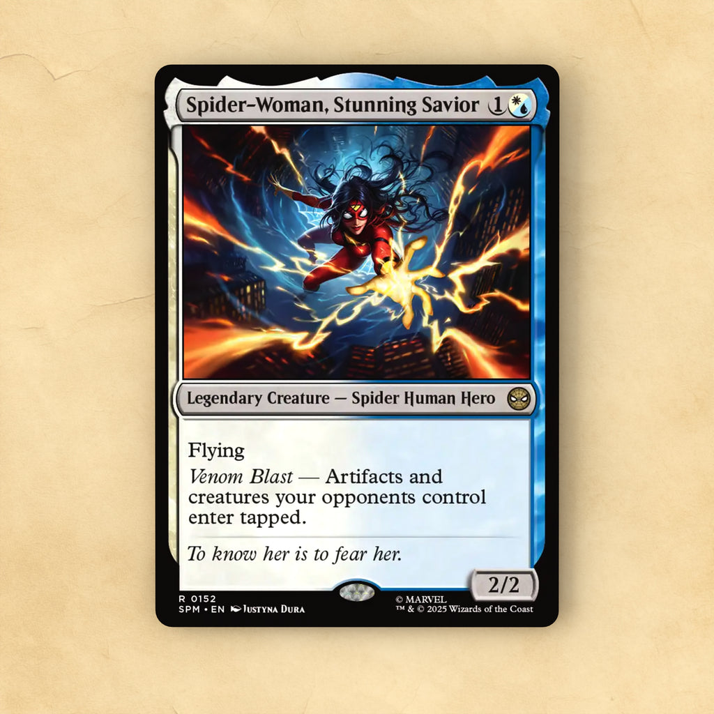 Spider-Woman, Stunning Savior MTG Proxy