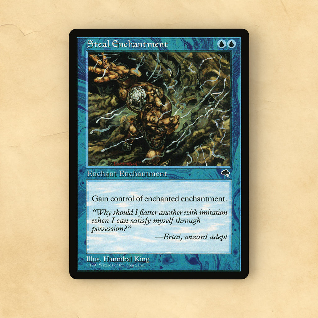 Steal Enchantment MTG Proxy