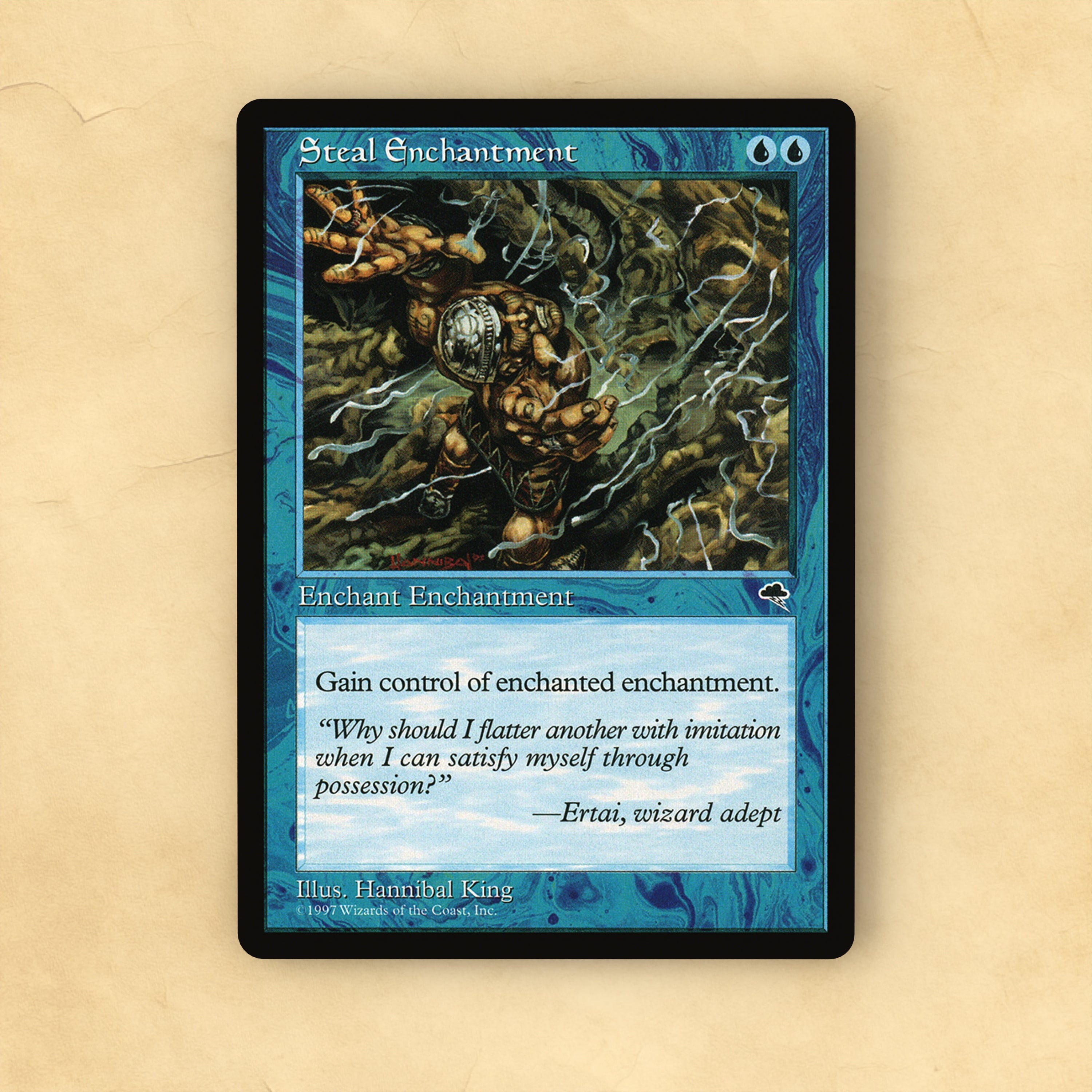Steal Enchantment MTG Proxy