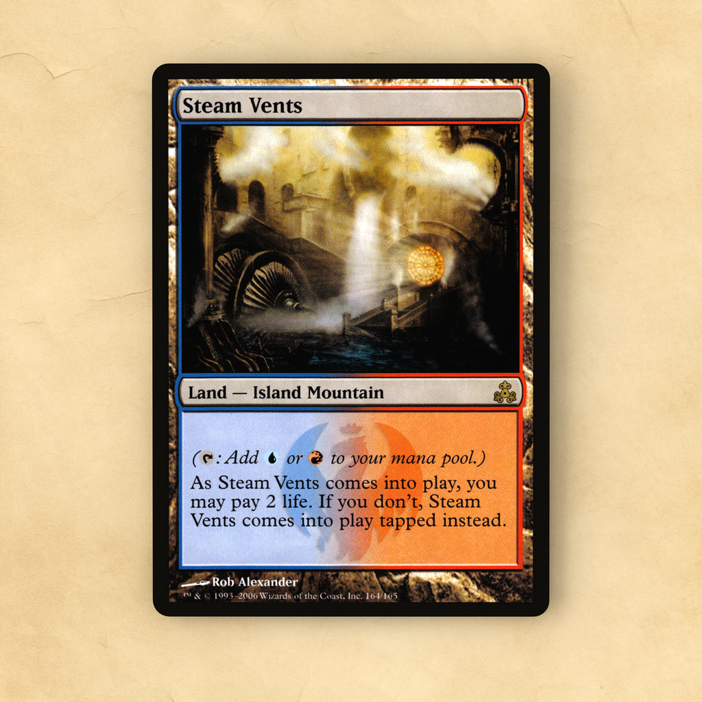 Steam Vents MTG Proxy