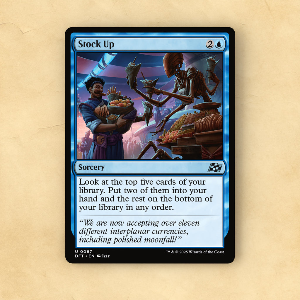 Stock Up MTG Proxy