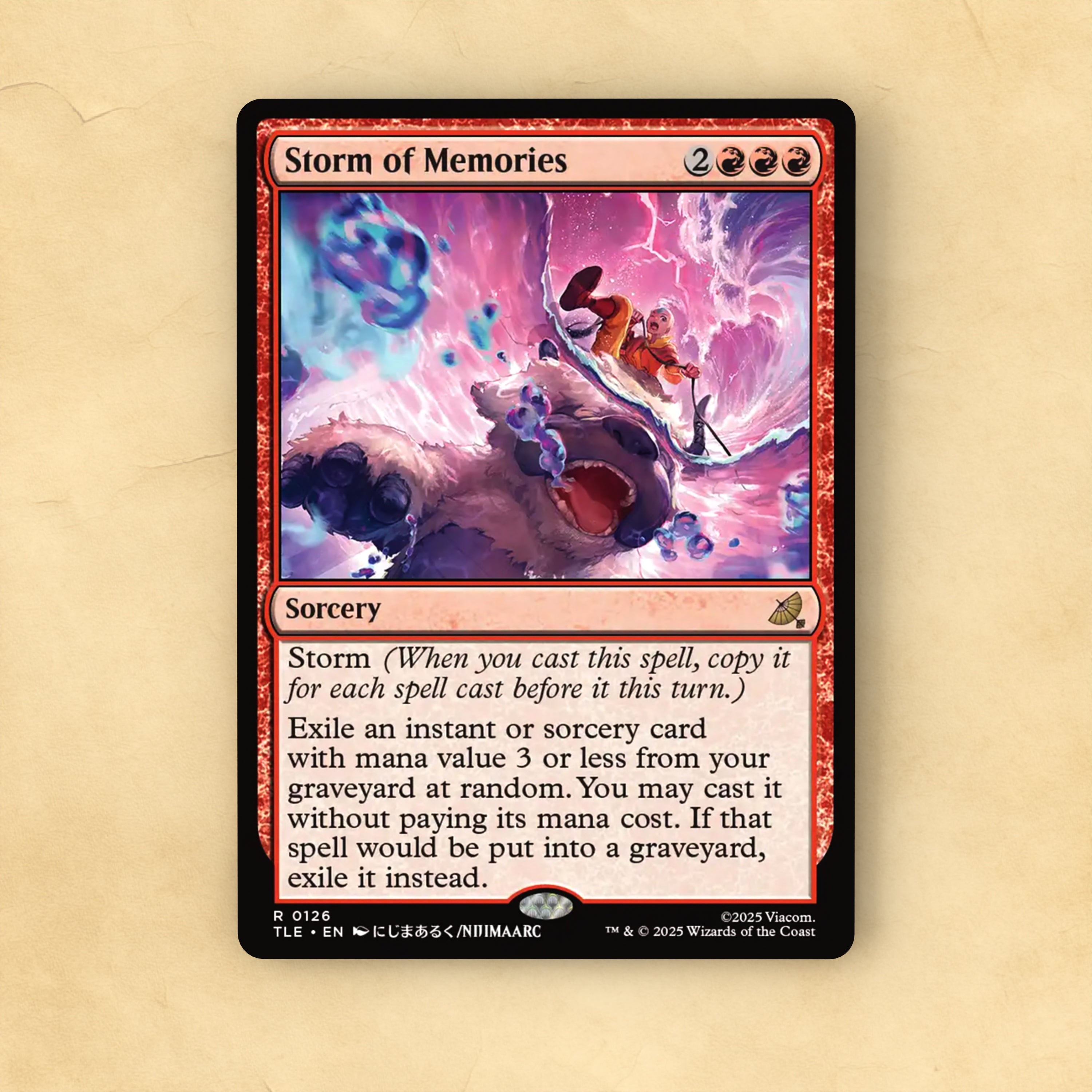 Storm of Memories MTG Proxy