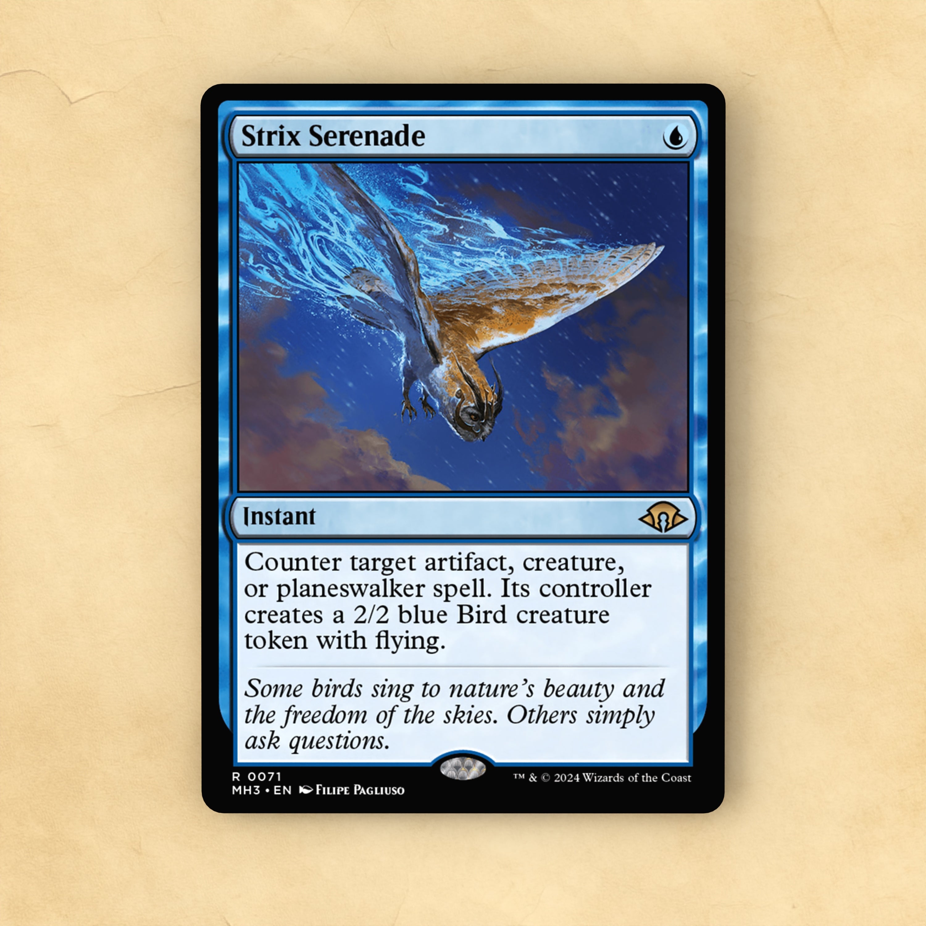 Strix Serenade MTG Proxy