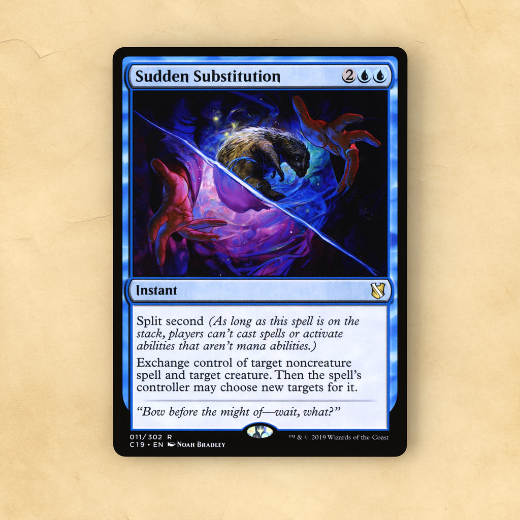 Sudden Substitution MTG Proxy