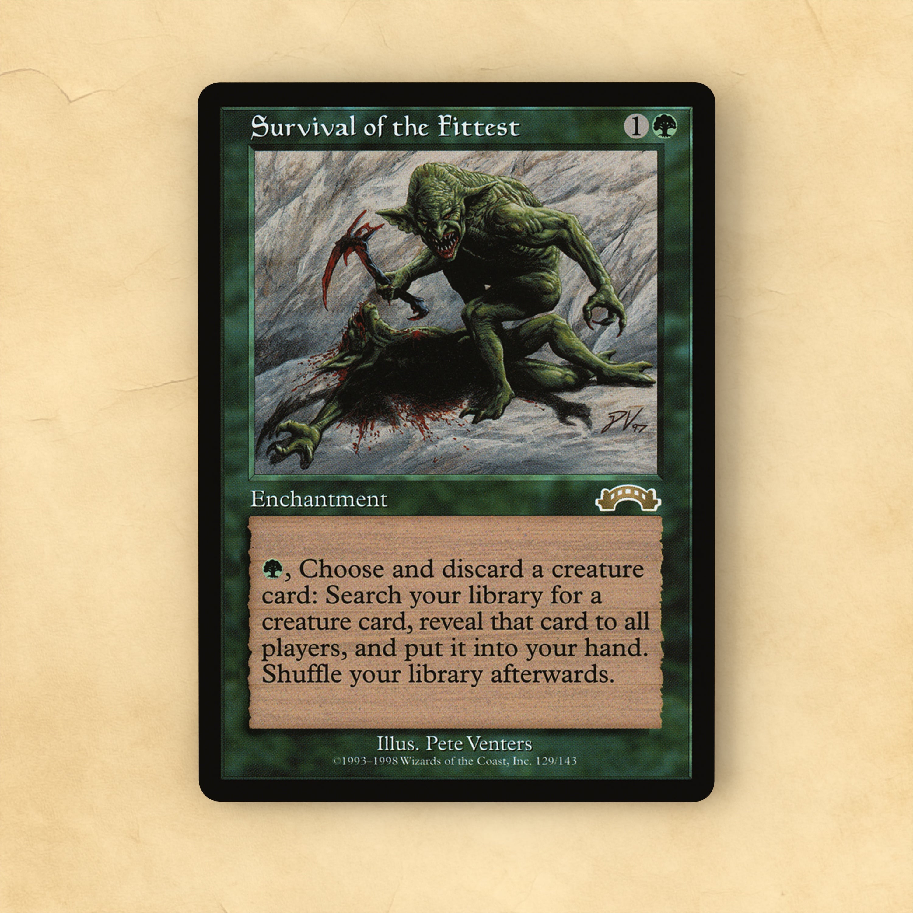 Survival of the Fittest MTG Proxy