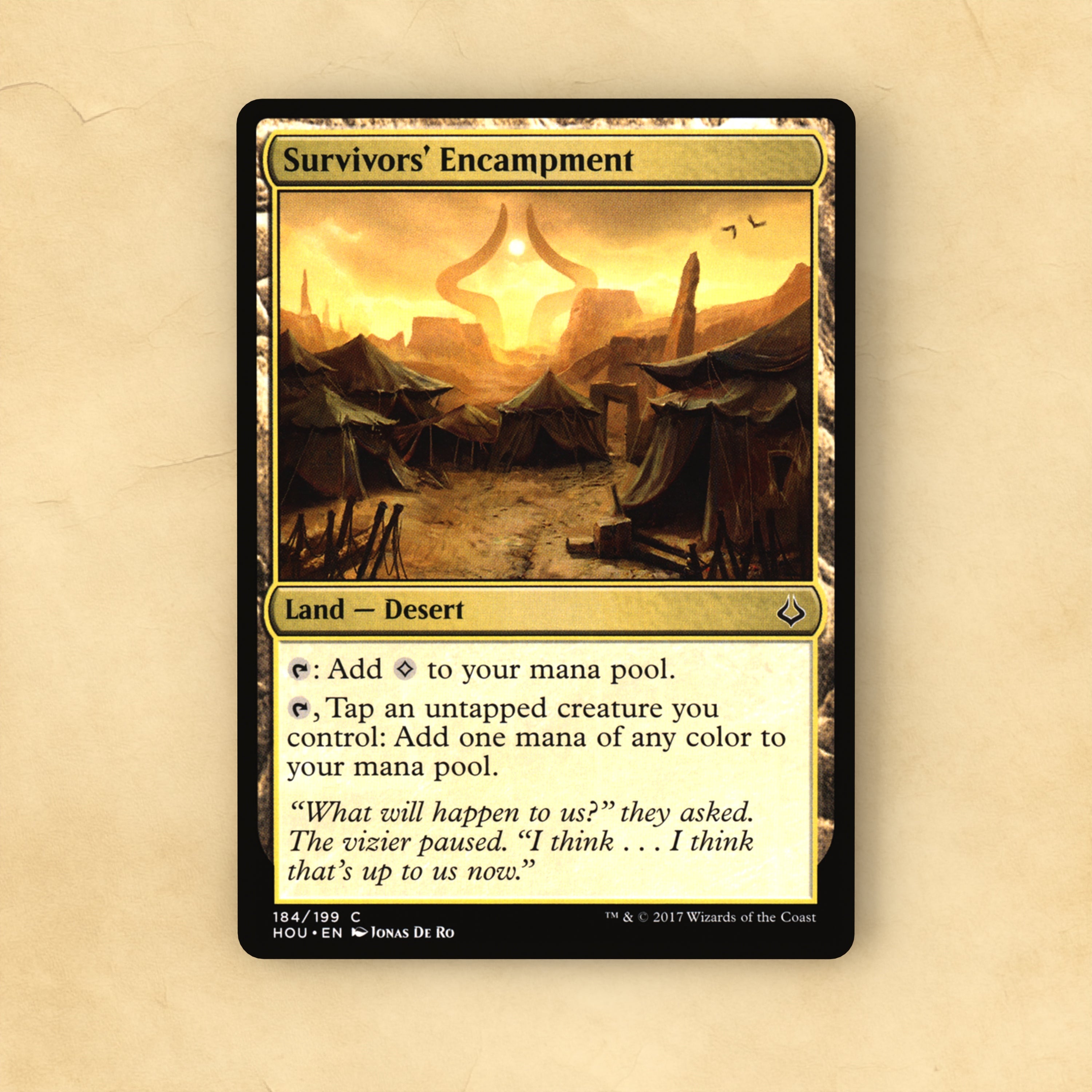 Survivors' Encampment MTG Proxy