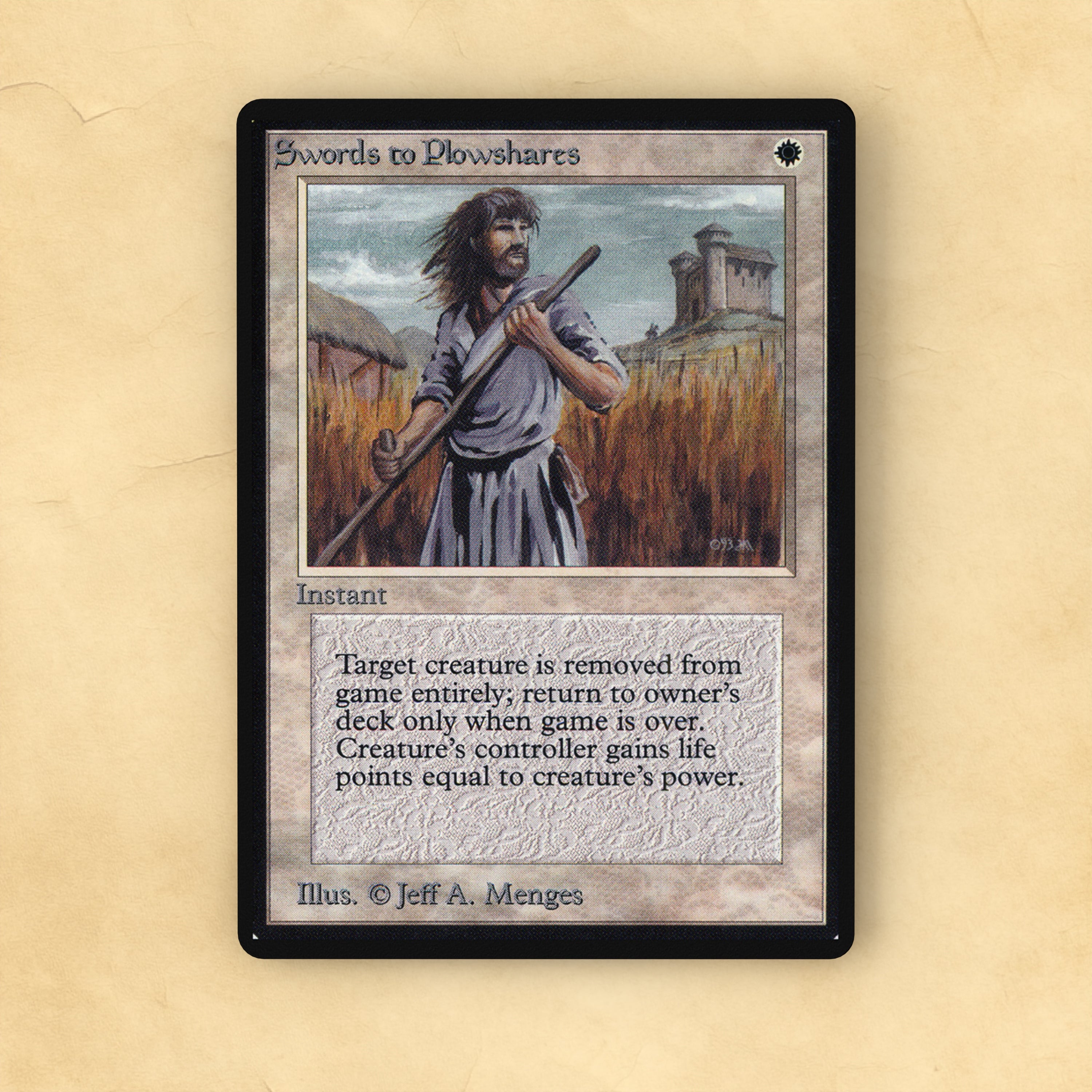 Swords to Plowshares MTG Proxy