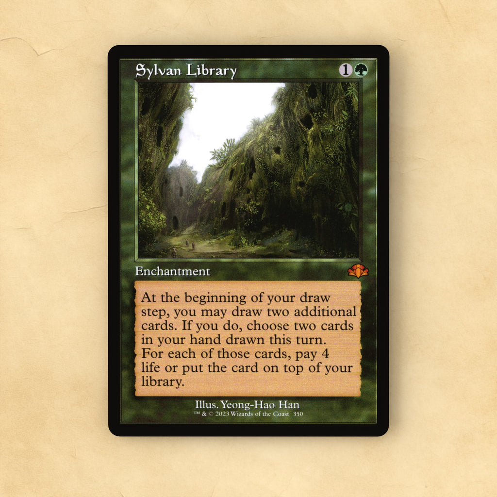 Sylvan Library MTG Proxy