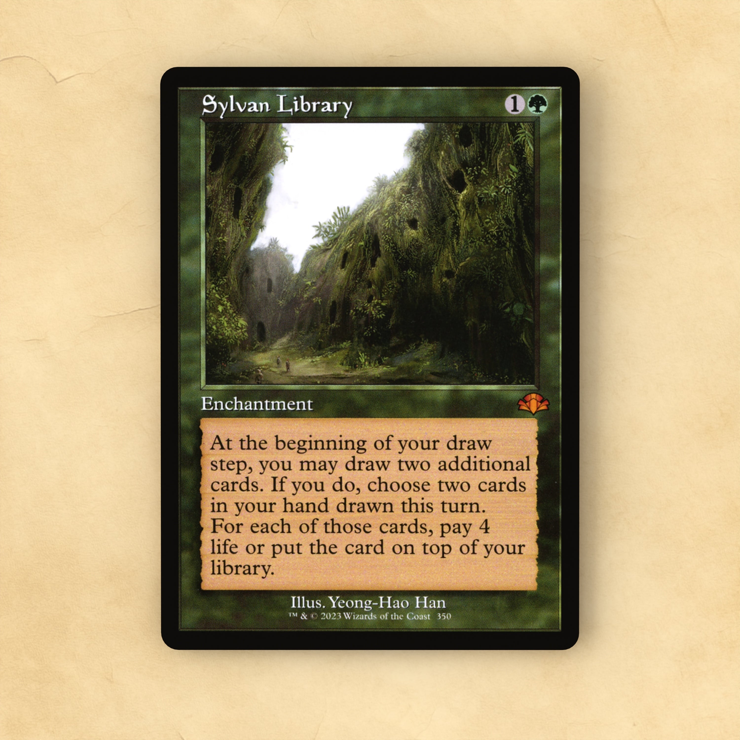 Sylvan Library MTG Proxy