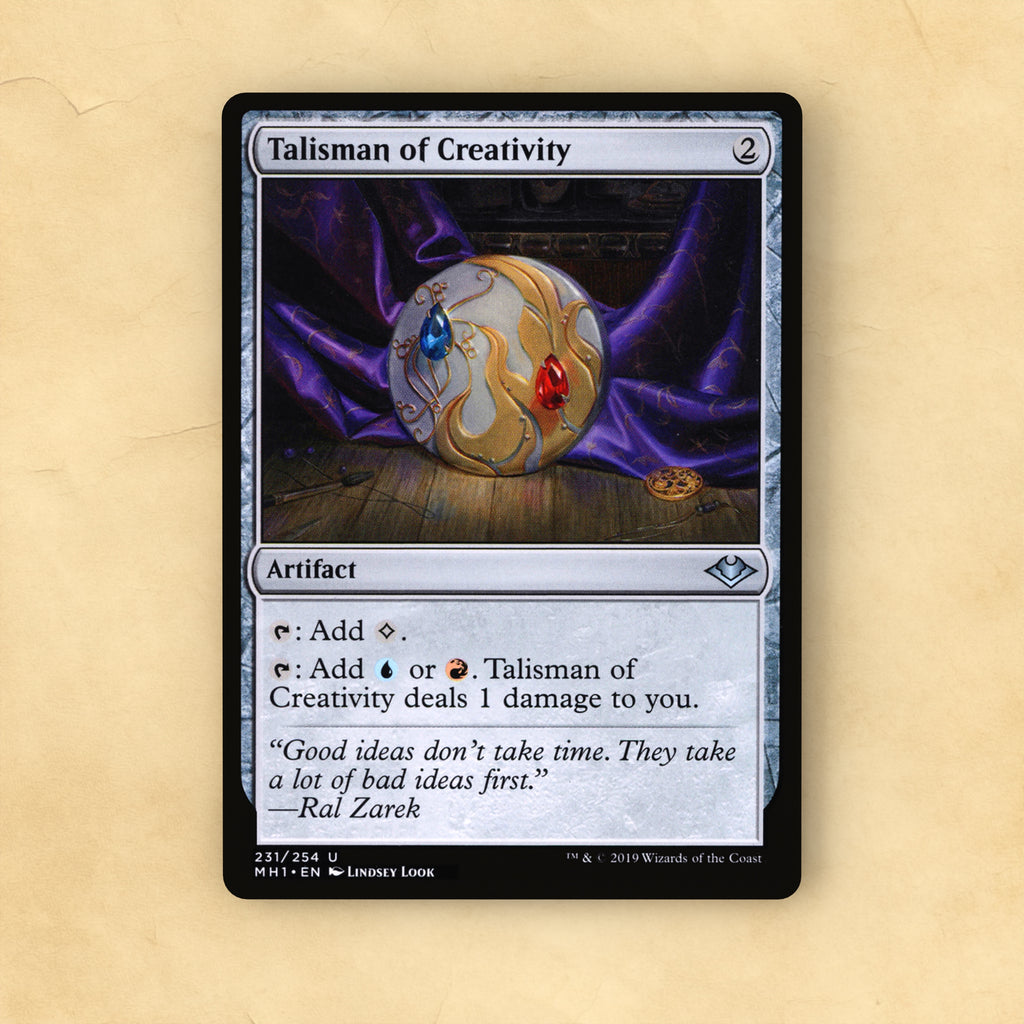 Talisman of Creativity MTG Proxy