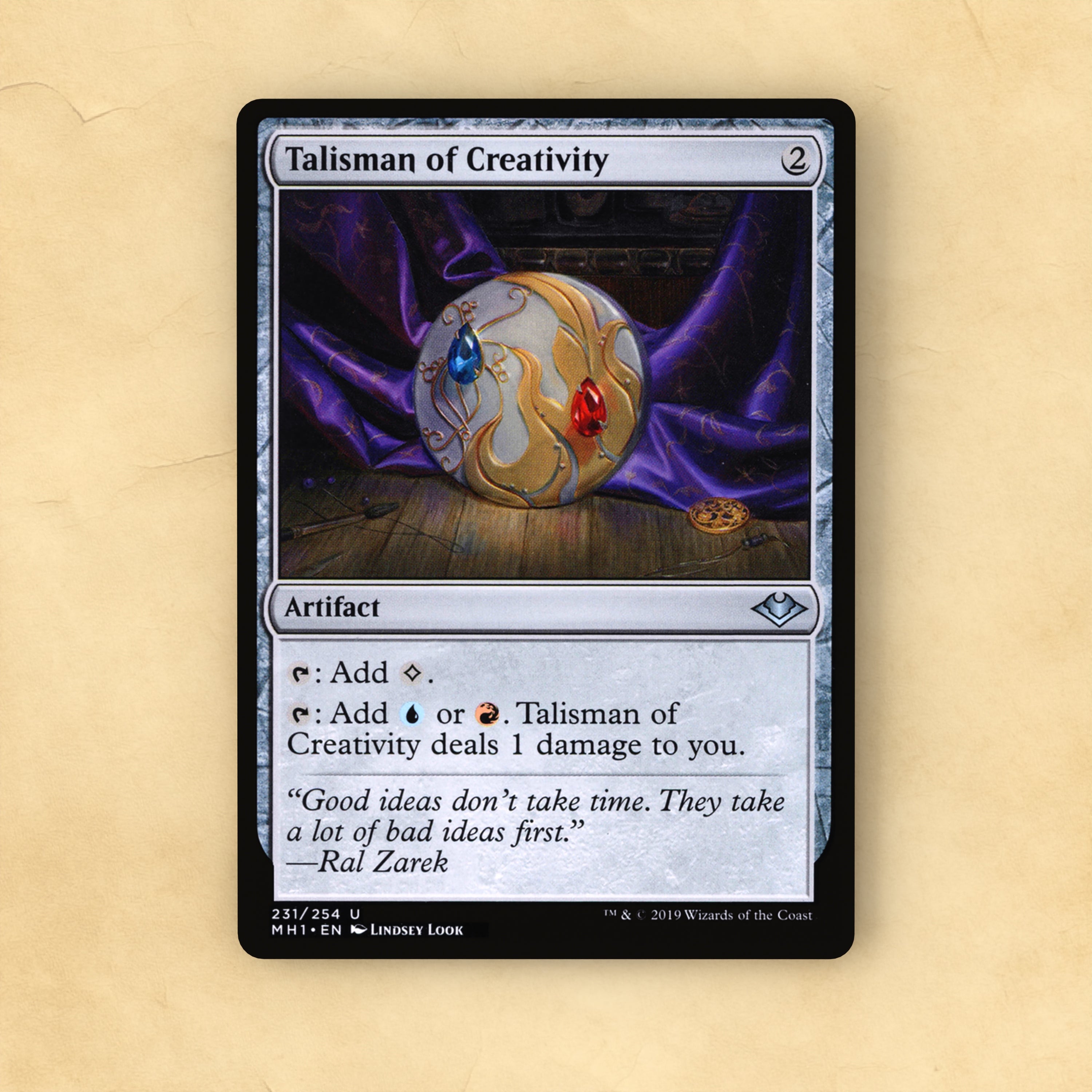 Talisman of Creativity MTG Proxy