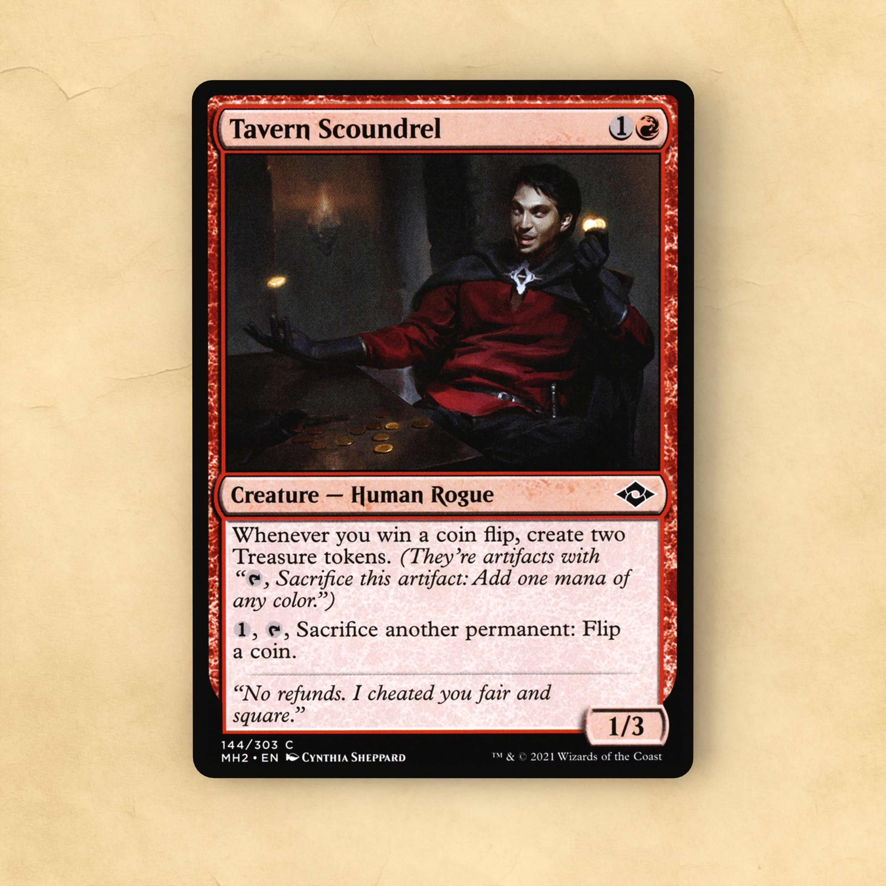 Tavern Scoundrel MTG Proxy