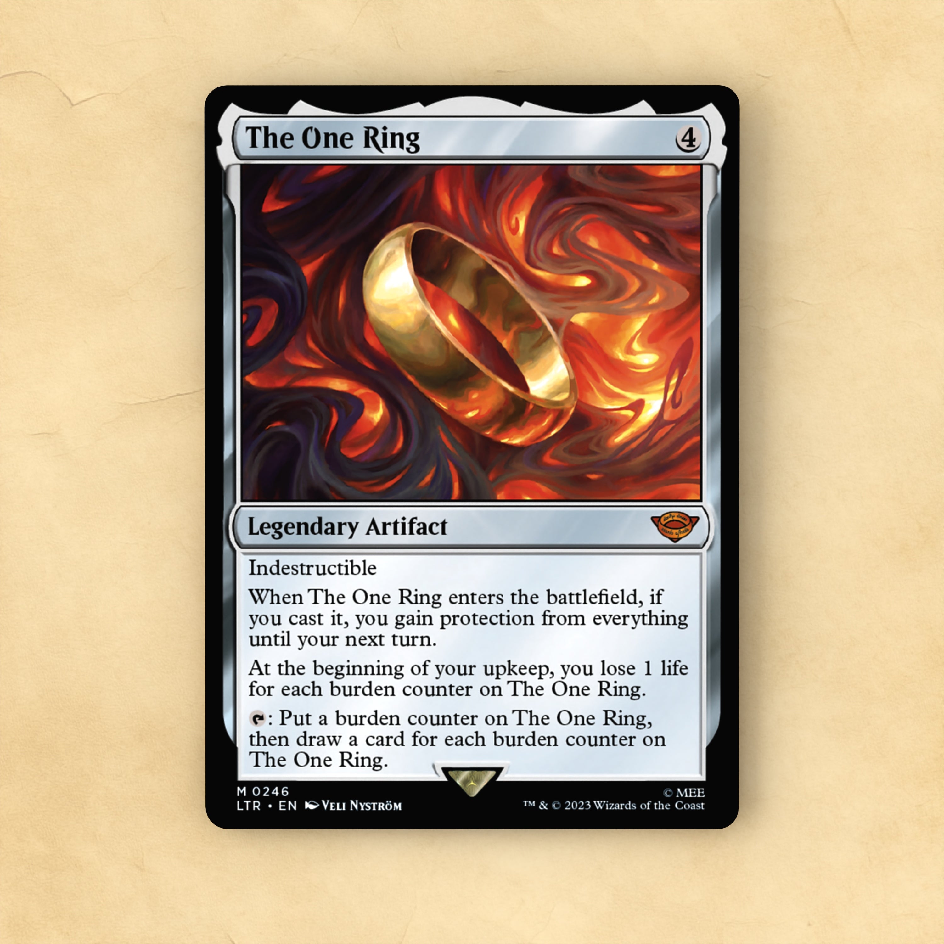 The One Ring MTG Proxy
