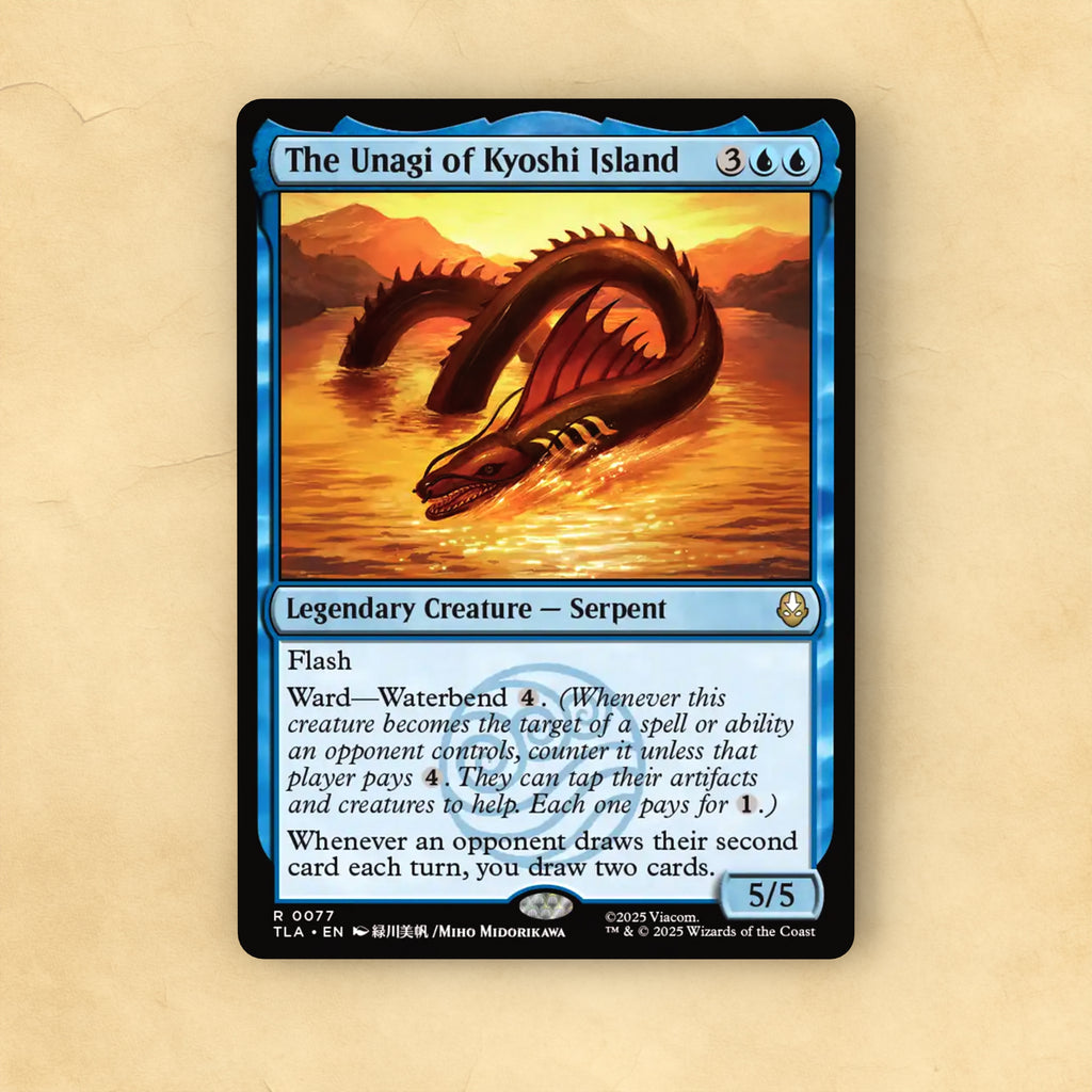 The Unagi of Kyoshi Island MTG Proxy