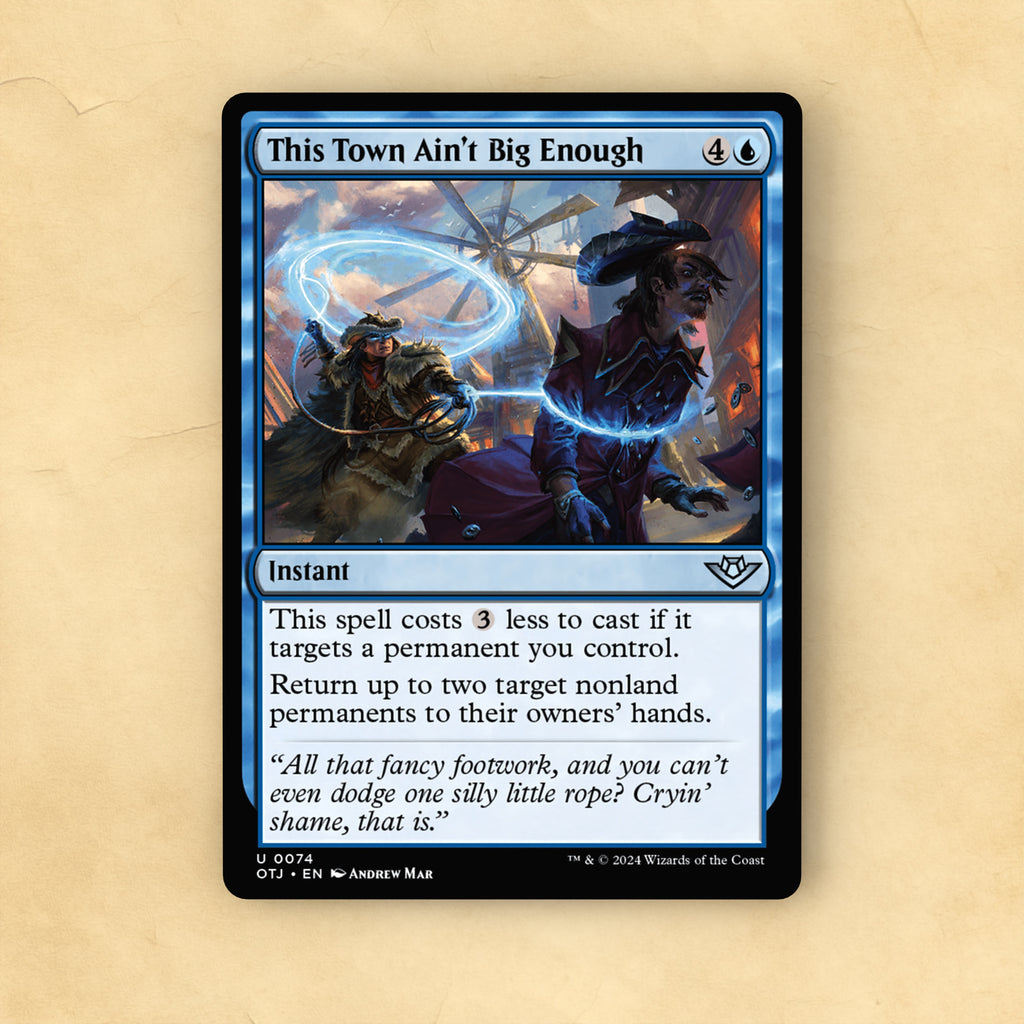 This Town Ain't Big Enough MTG Proxy