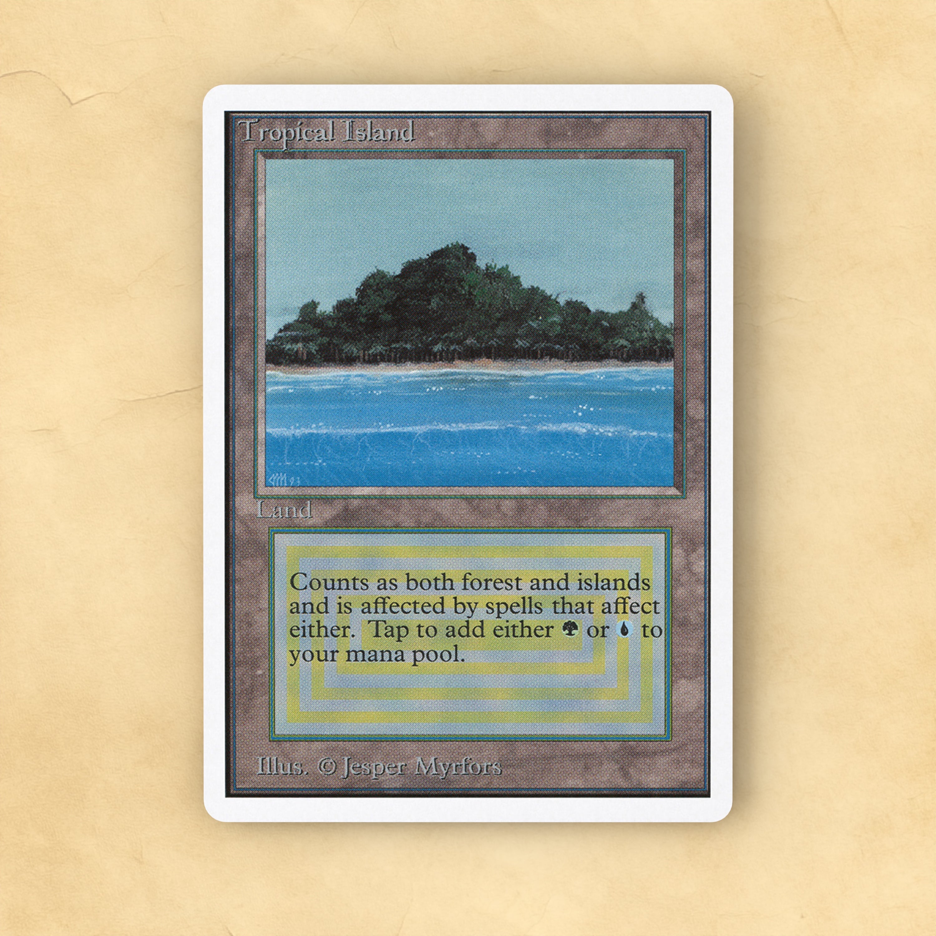 Tropical Island MTG Proxy