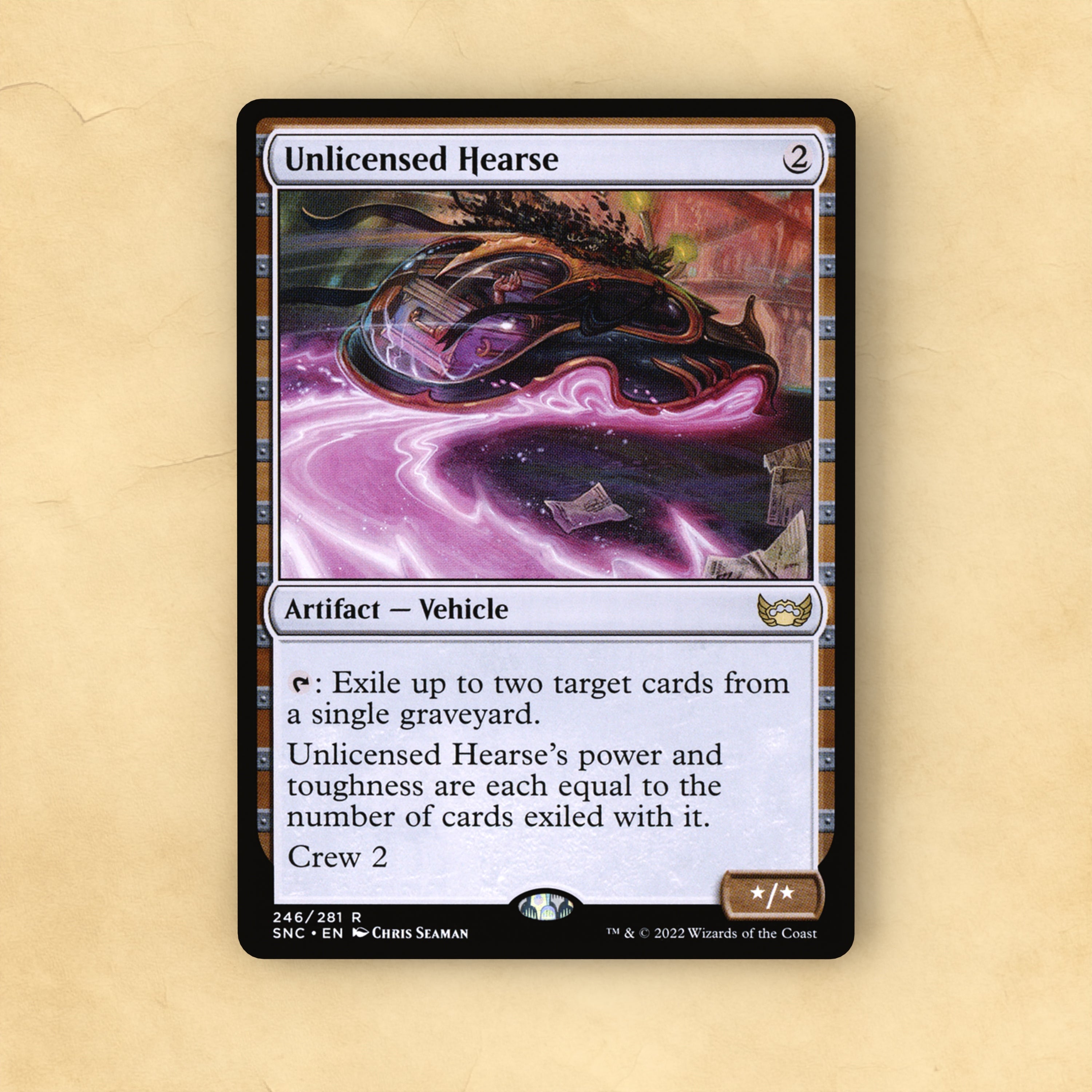 Unlicensed Hearse MTG Proxy