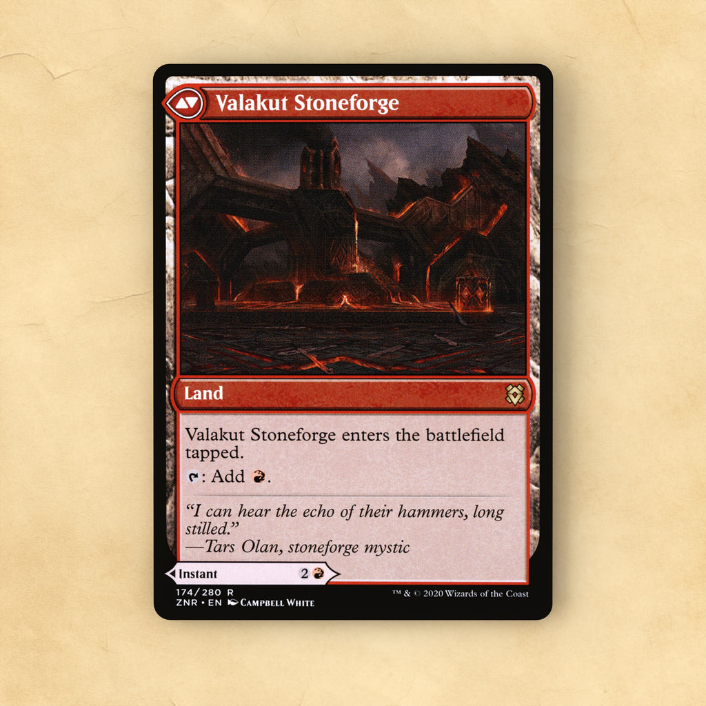 Valakut Stoneforge MTG Proxy