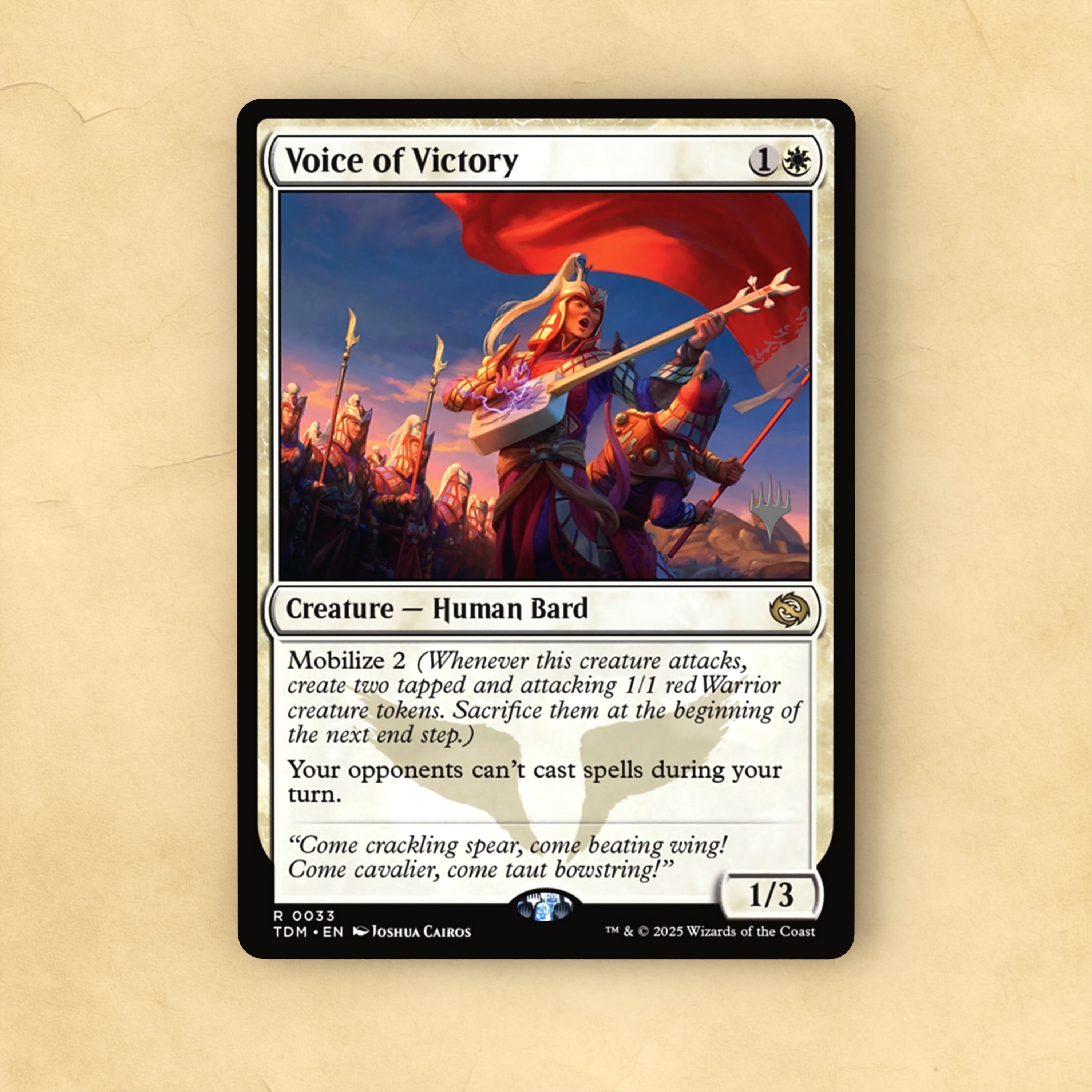Voice of Victory MTG Proxy