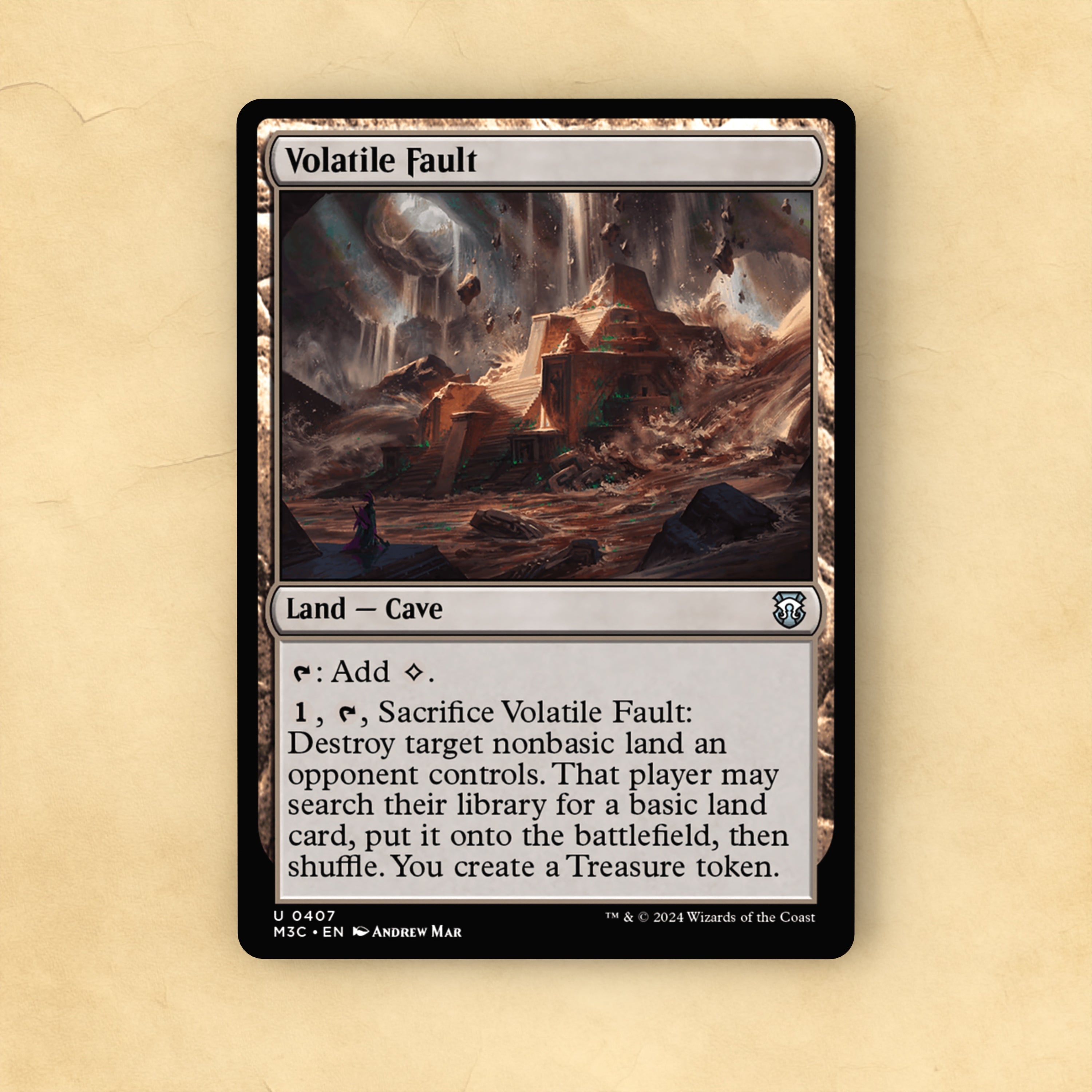 Volatile Fault MTG Proxy