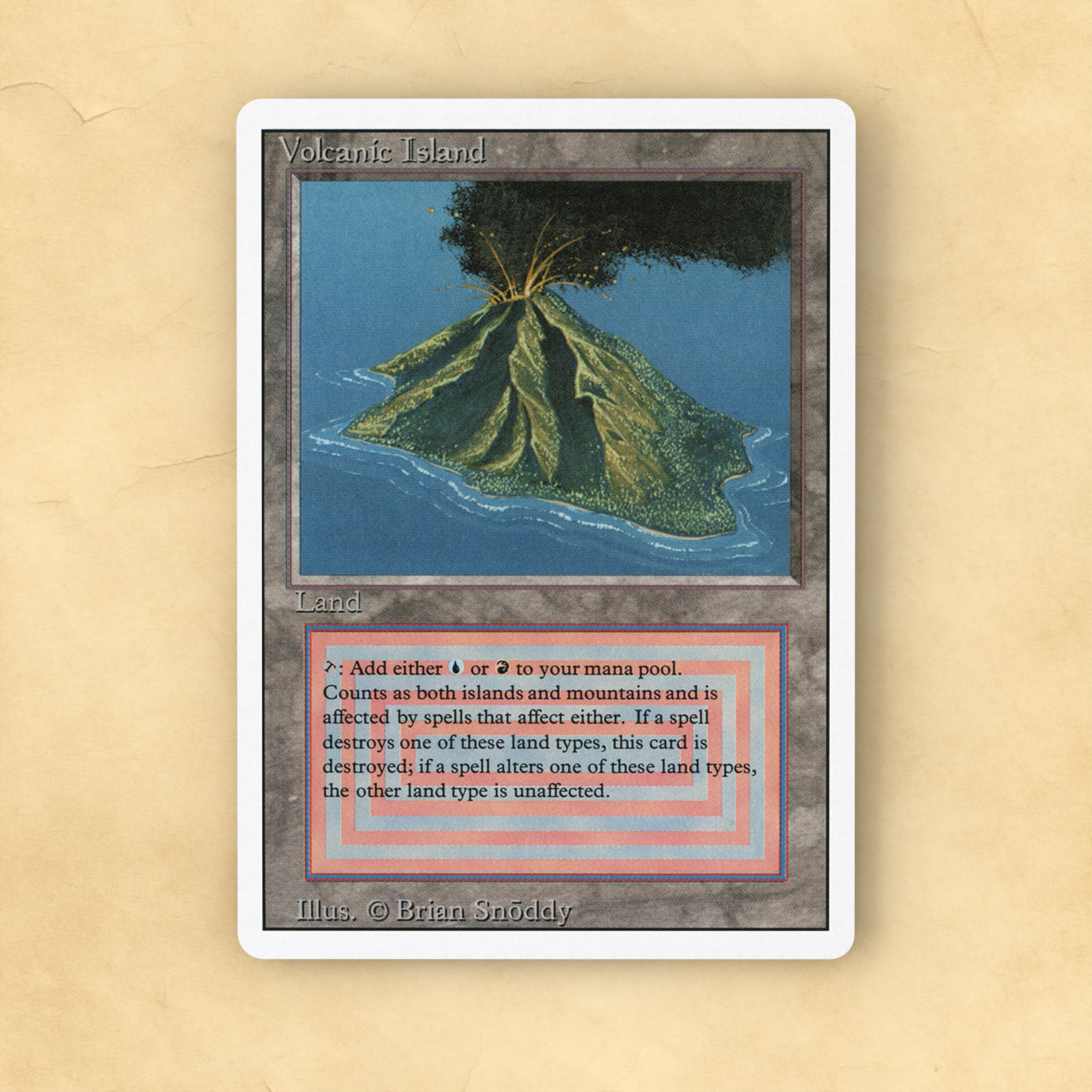 Volcanic Island MTG Proxy