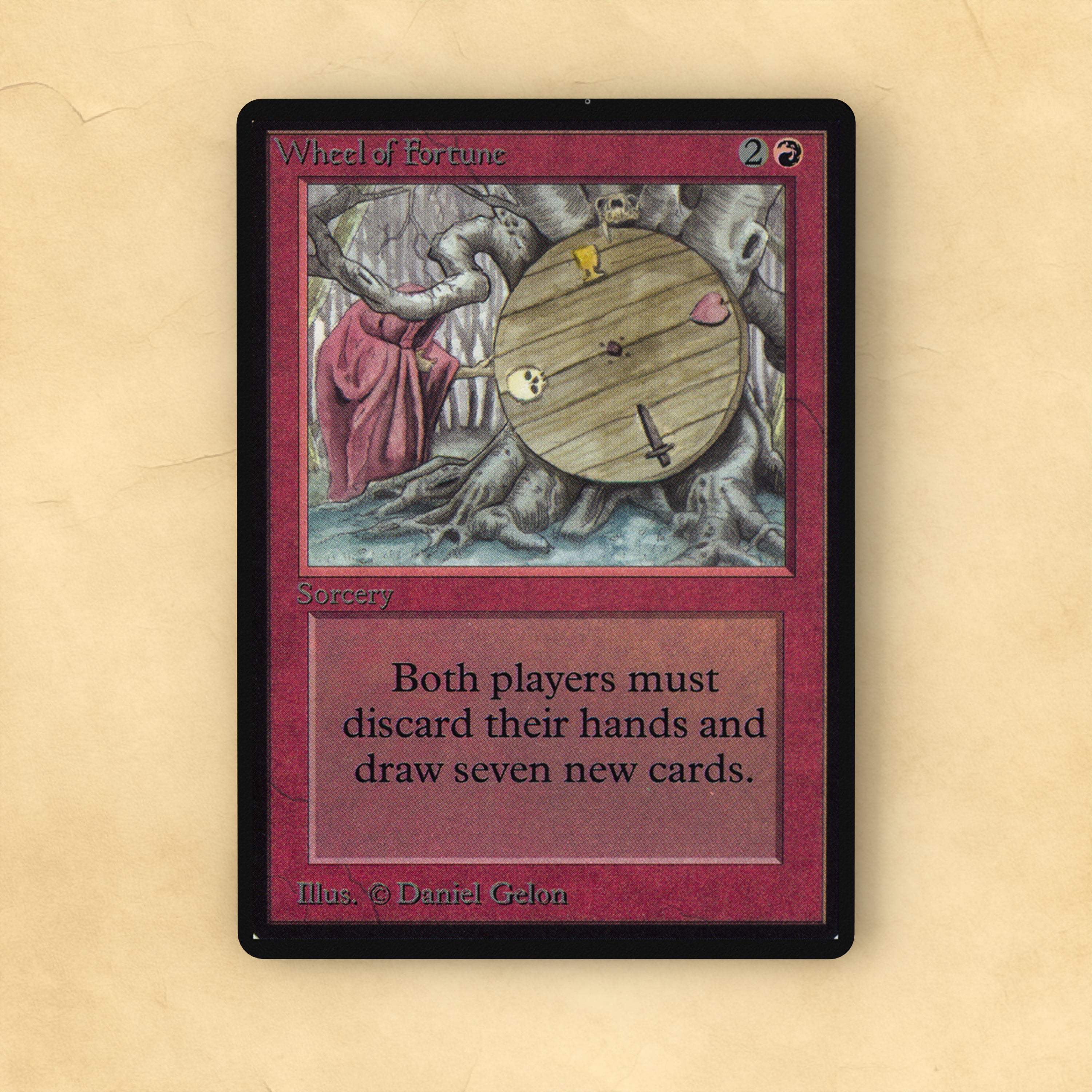 Wheel of Fortune MTG Proxy – Gilded Goblet