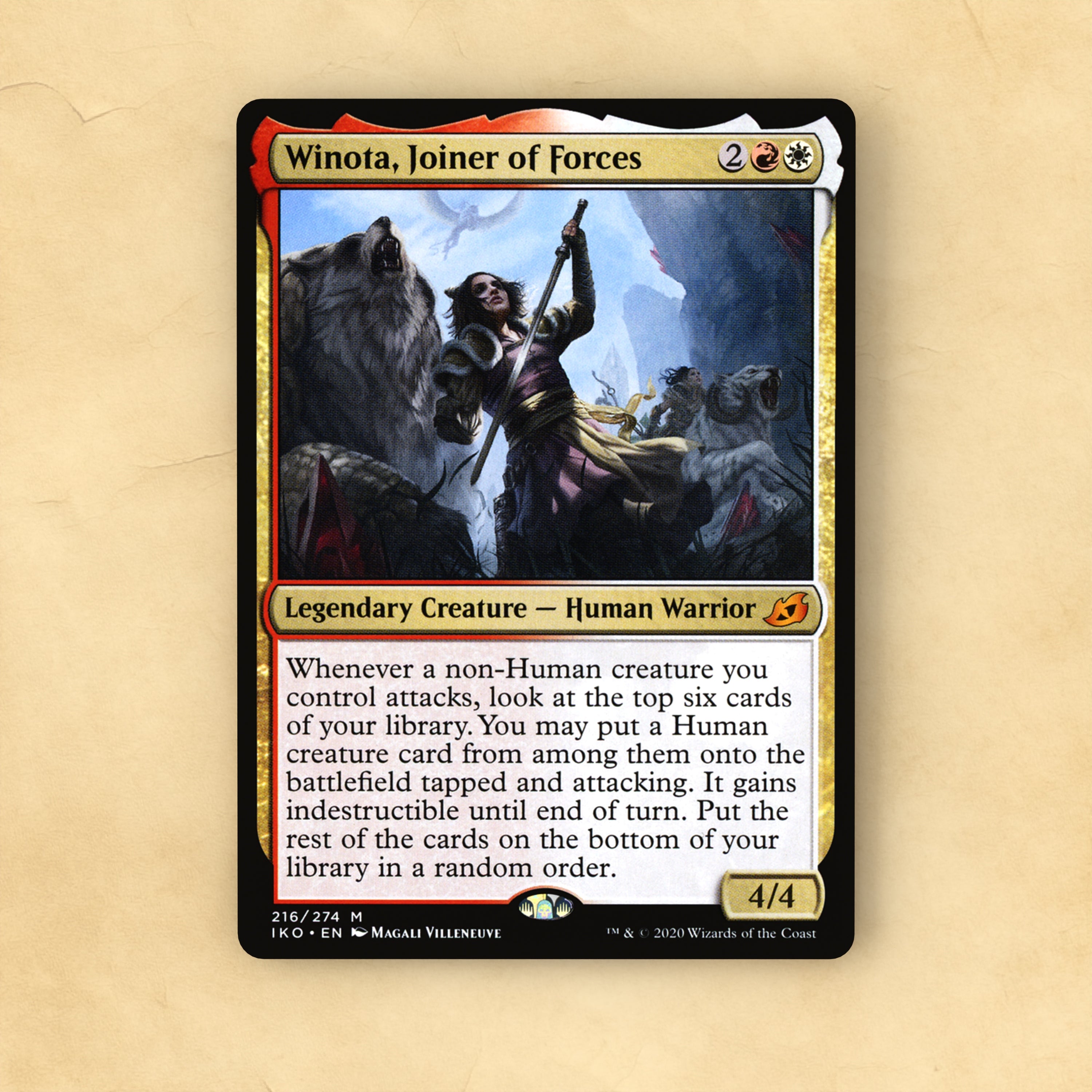 Winota, Joiner of Forces MTG Proxy