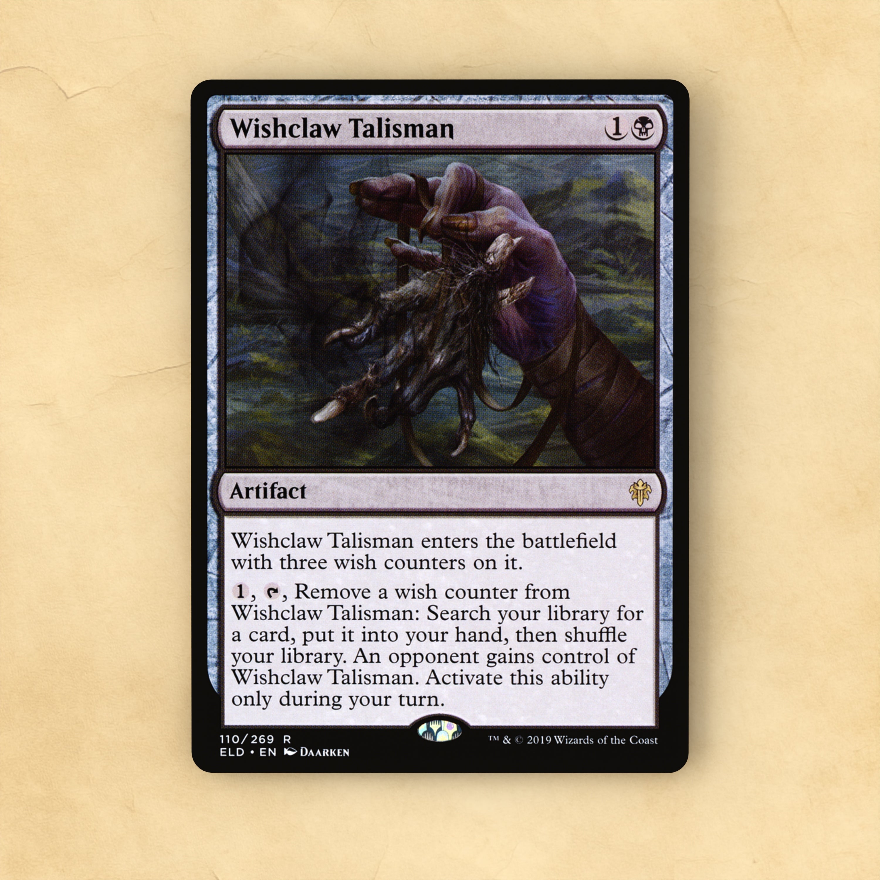 Wishclaw Talisman MTG Proxy