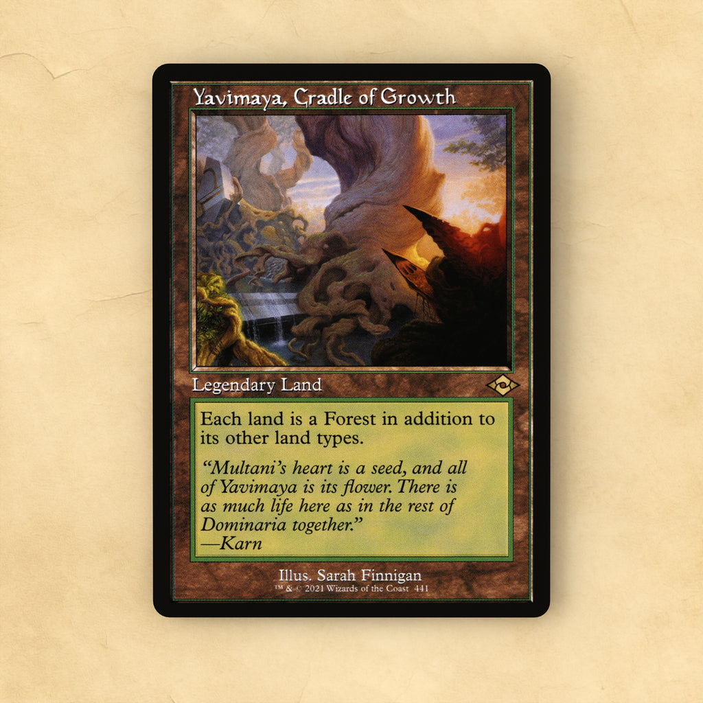 Yavimaya, Cradle of Growth MTG Proxy
