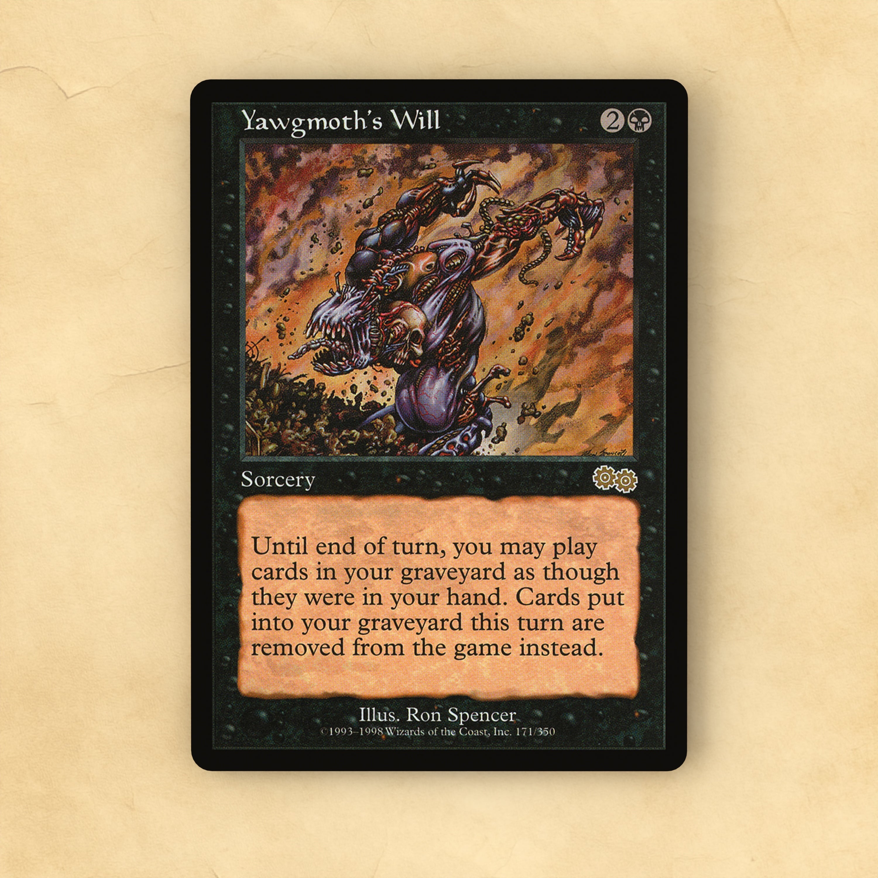 Yawgmoth's Will MTG Proxy