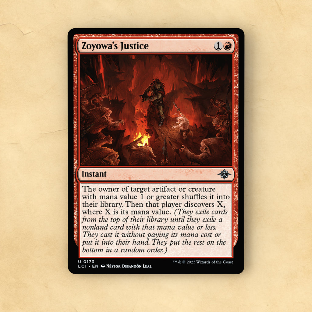 Zoyowa's Justice MTG Proxy