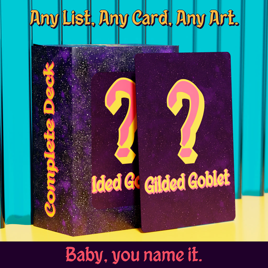 Custom 100-Card cEDH MTG Proxy Deck +8 Bonus Cards