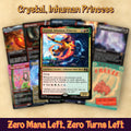 Crystal, Inhuman Princess (Curiosity Storm) cEDH MTG Proxy Commander Deck