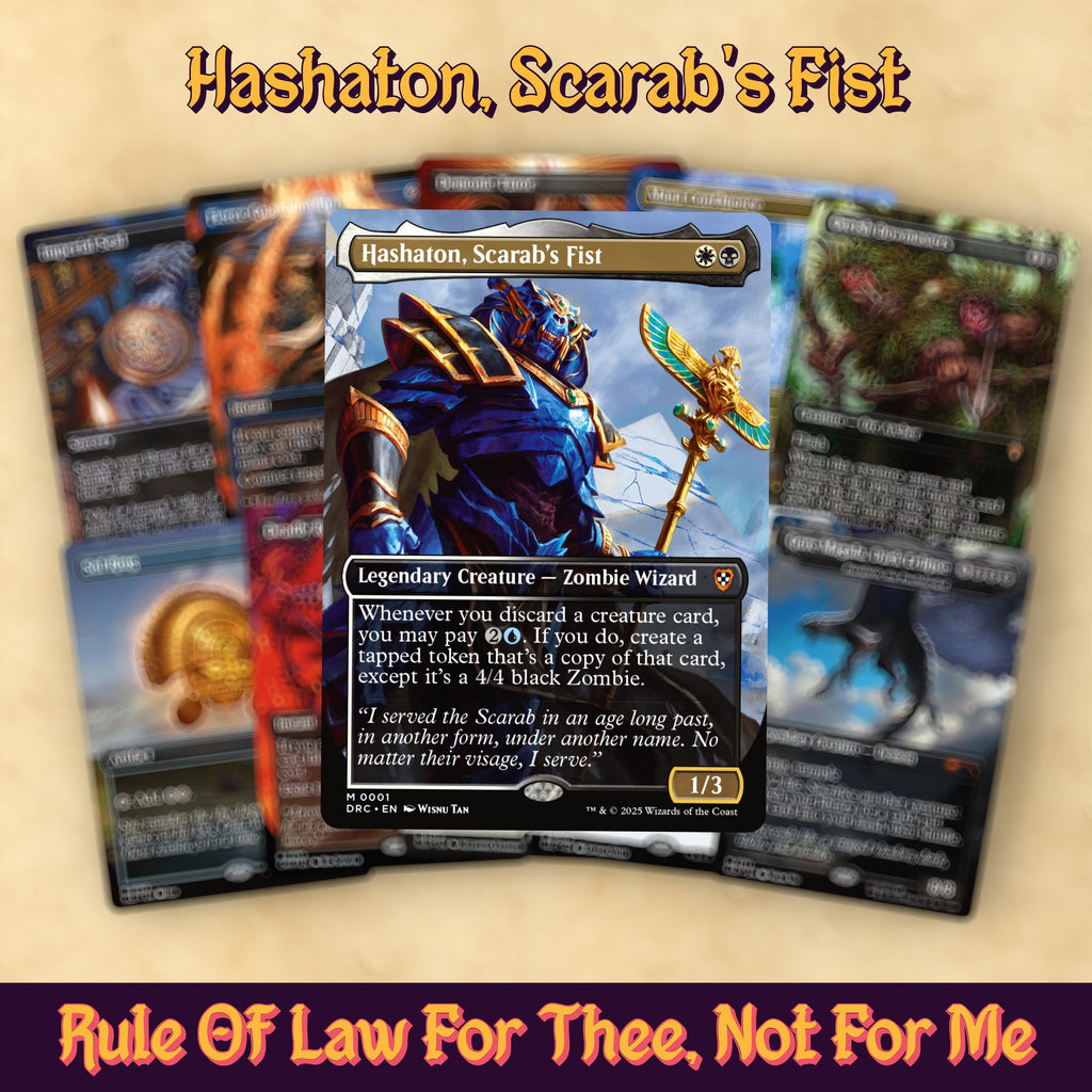 Hashaton (Thoracle Flash) cEDH MTG Proxy Commander Deck