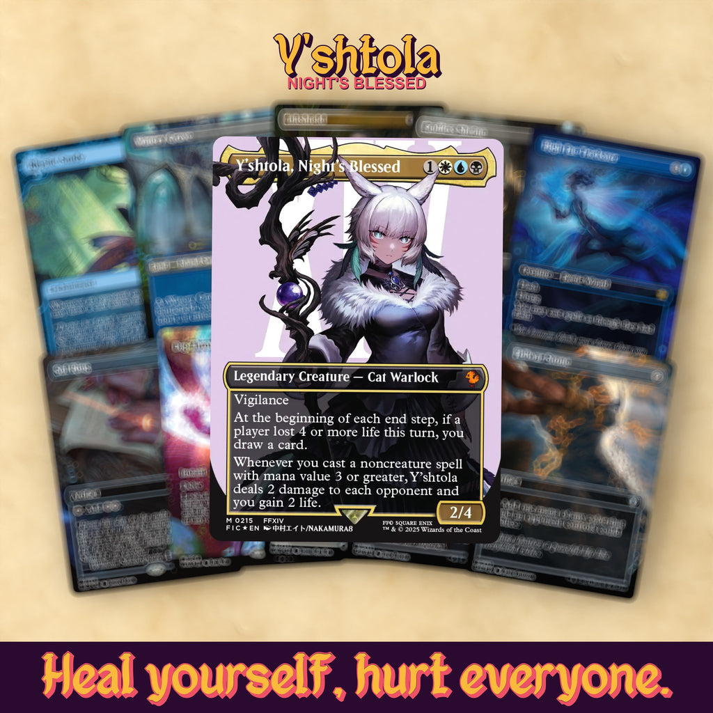 Y'shtola, Night's Blessed (Esper Control) Bracket 3 MTG Proxy Commander Deck