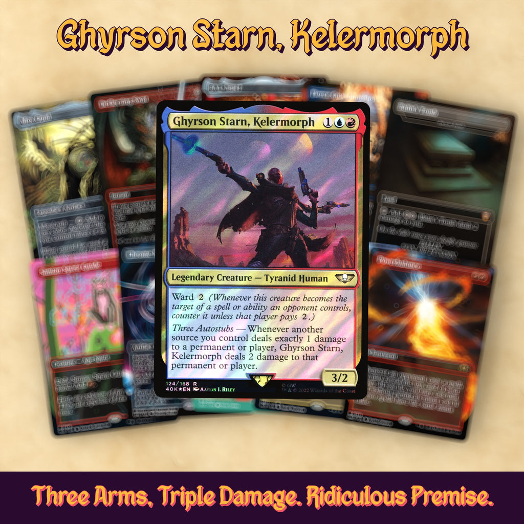 Ghyrson Starn, Kelermorph cEDH MTG Proxy Commander Deck