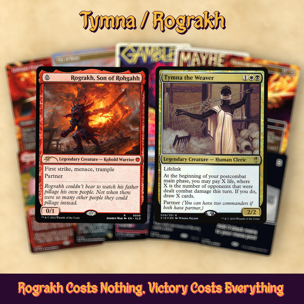 Tymna / Rograkh (Bite-Sized Treasure Storm) cEDH MTG Proxy Deck