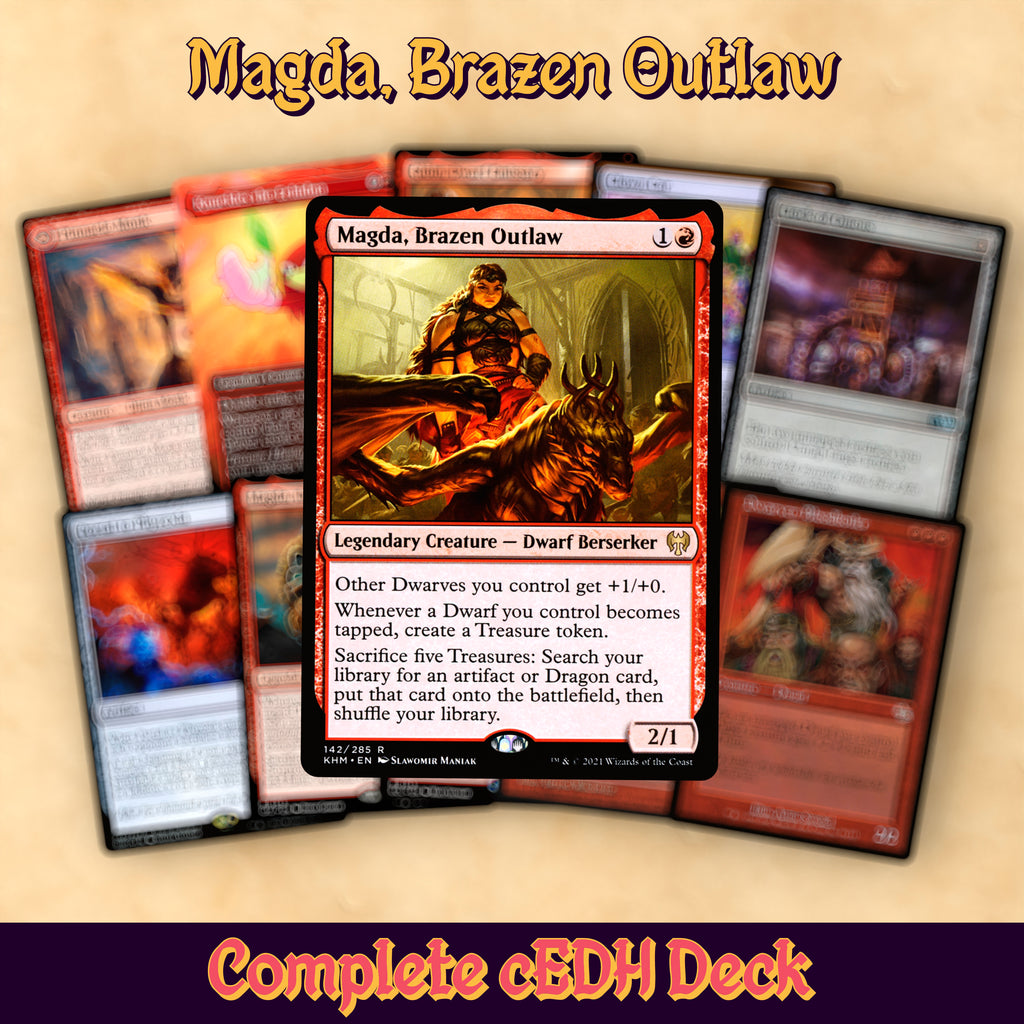 Magda, Brazen Outlaw cEDH MTG Proxy Deck