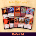 Red Staples cEDH MTG Proxy Staples Set