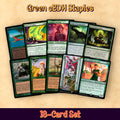 Green Staples cEDH MTG Proxy Staples Set