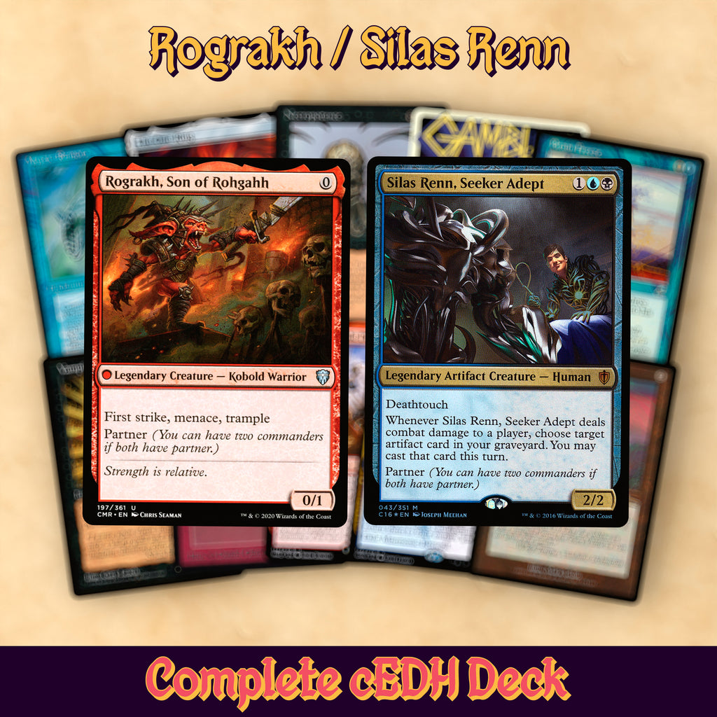 Rograkh, Silas cEDH MTG Proxy Deck