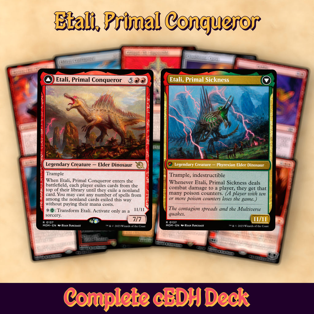 Etali, Primal Conqueror cEDH MTG Proxy Deck