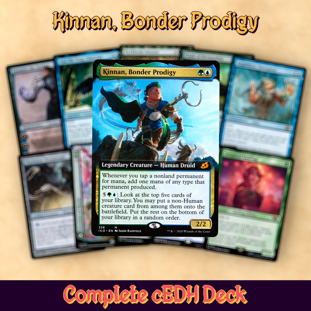 Kinnan, Bonder Prodigy (No Bad Cards) cEDH MTG Proxy Deck