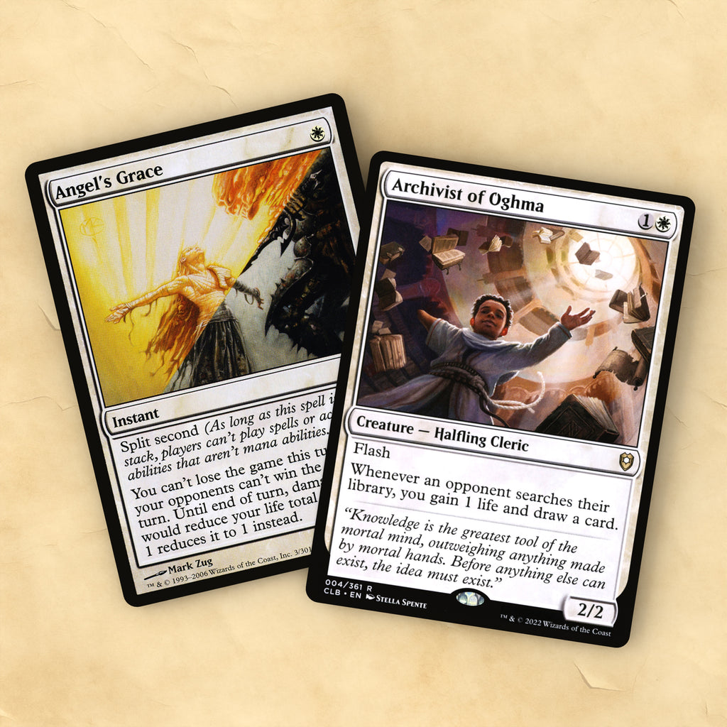 White Staples cEDH MTG Proxy Staples Set