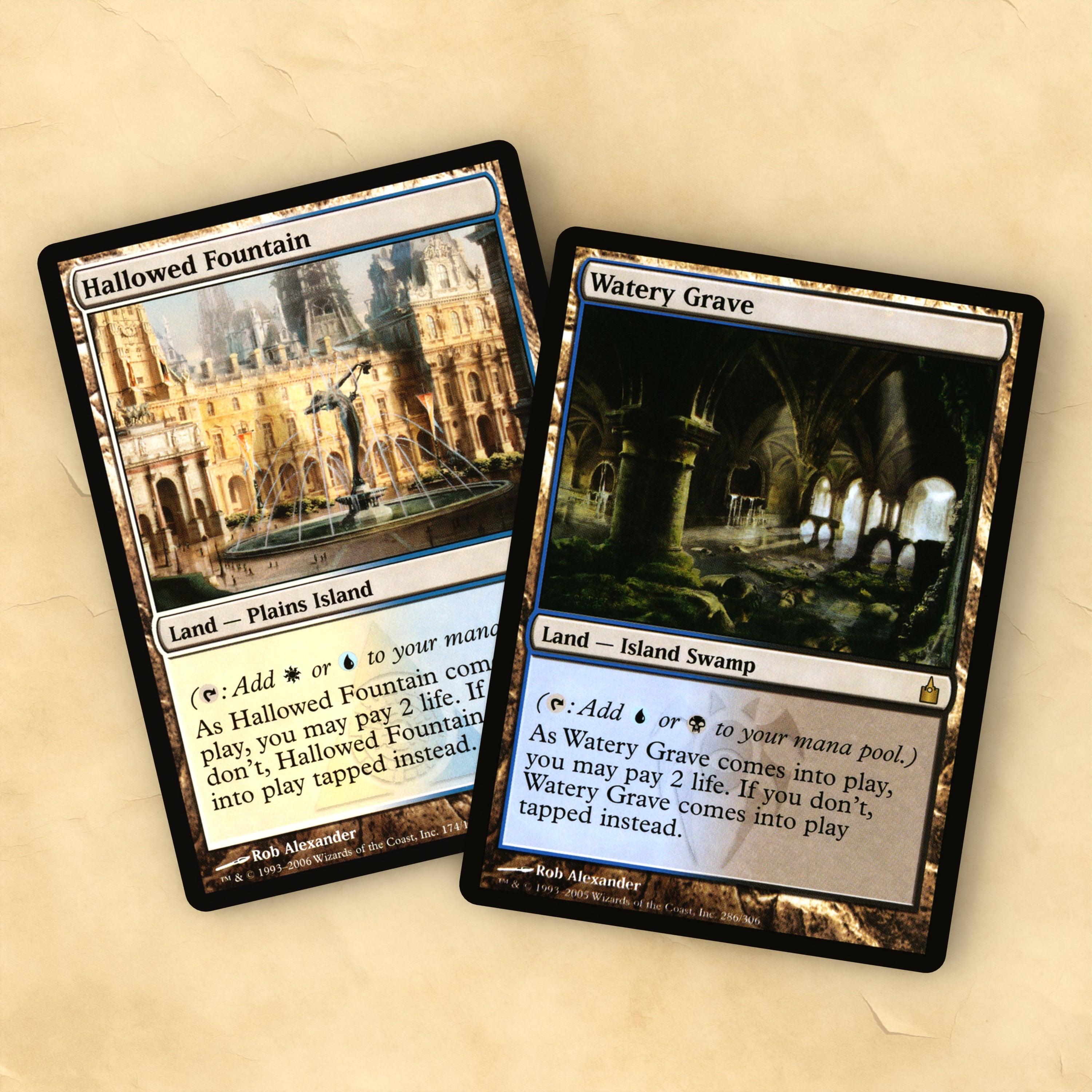 Shock Lands MTG Proxy Set
