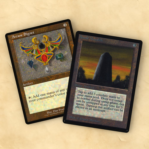Artifacts / Mana Rocks cEDH MTG Proxy Staples Set
