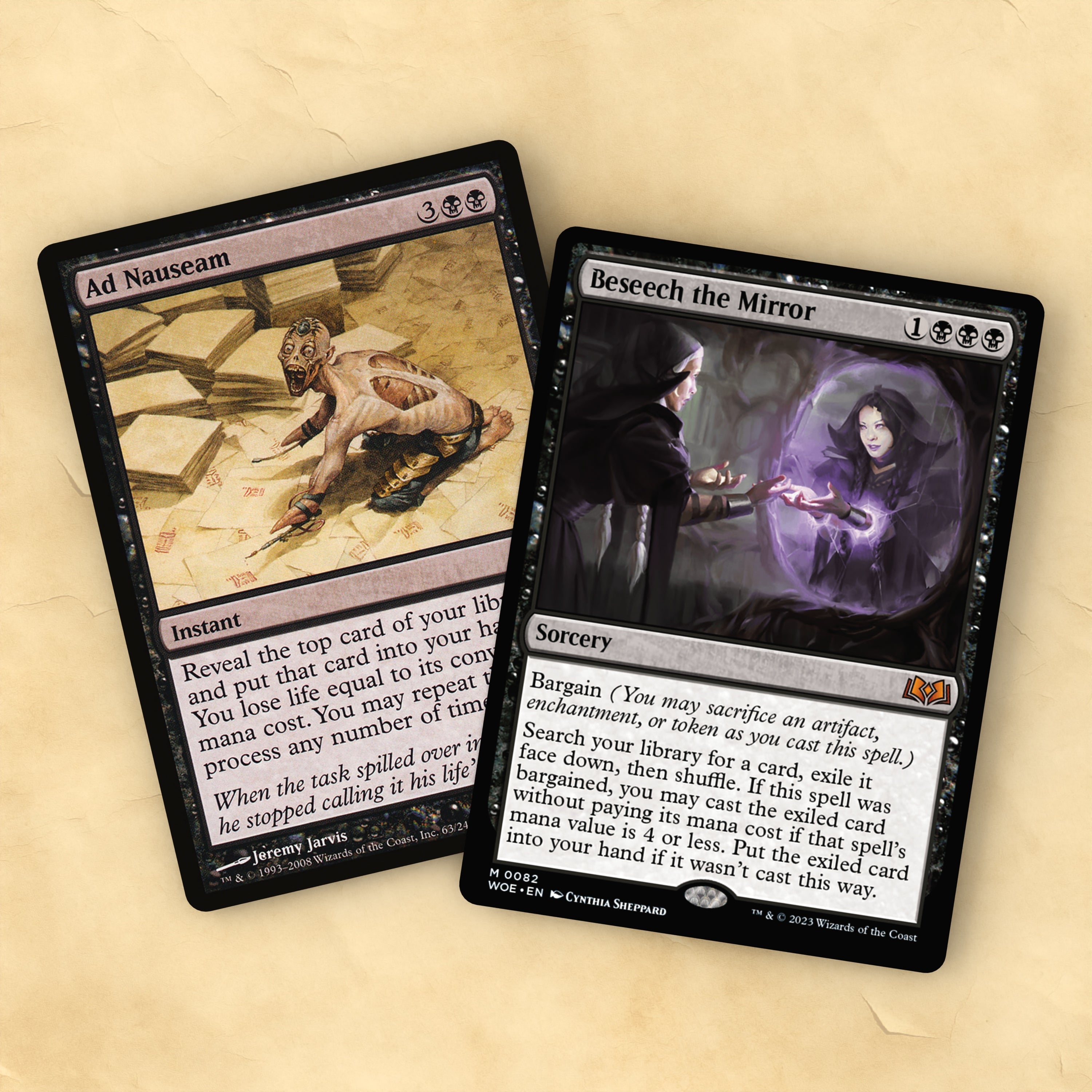 Black Staples cEDH MTG Proxy Staples Set