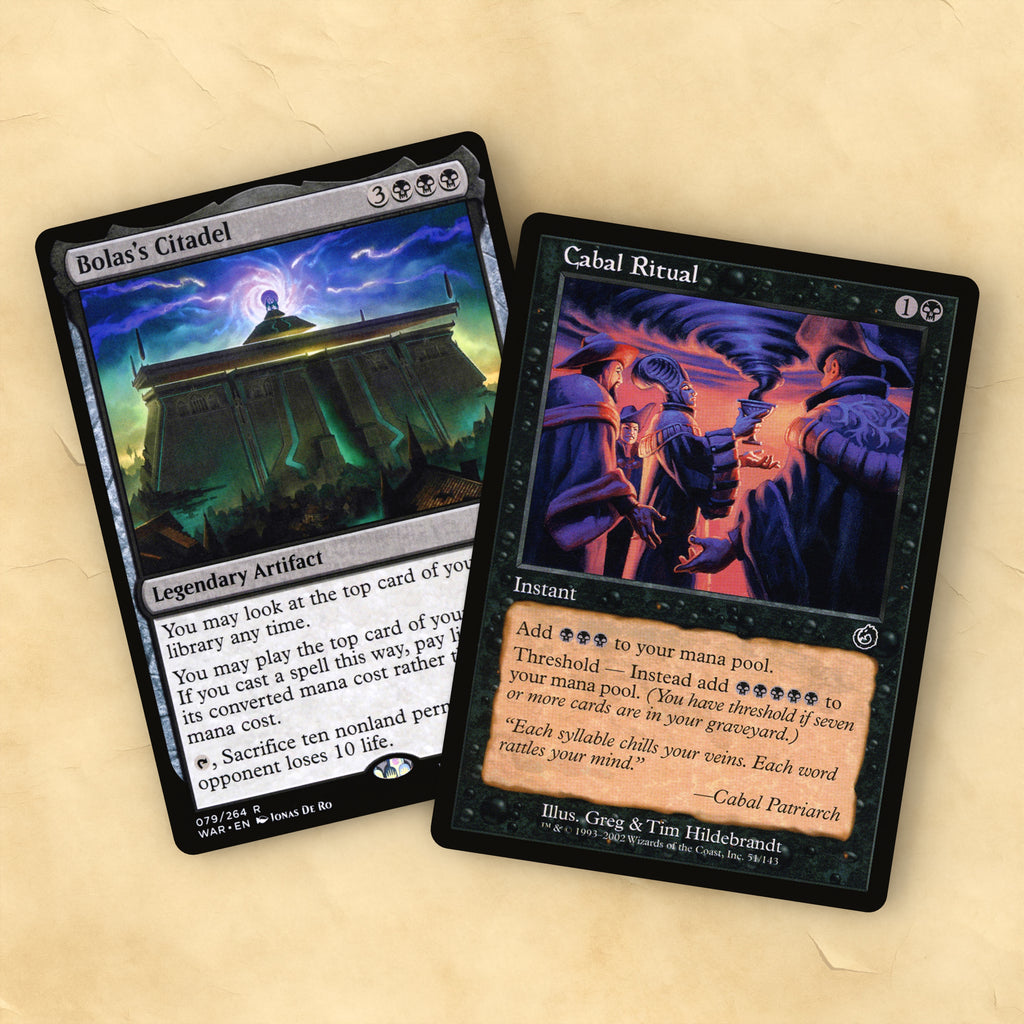 Black Staples cEDH MTG Proxy Staples Set